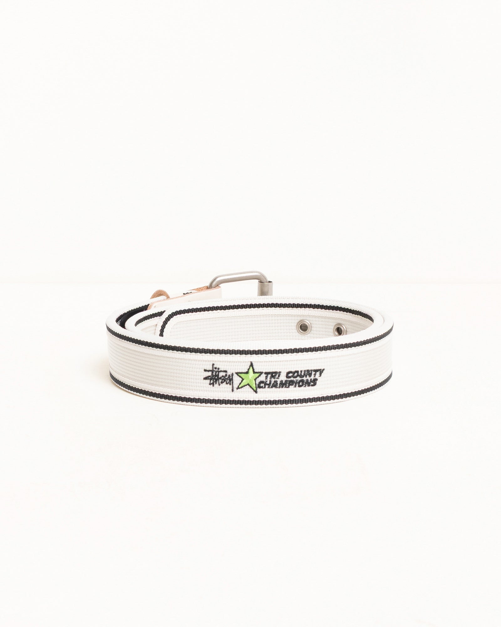 Tri County Webbing Belt – Bone | Accessories | Stüssy Canada