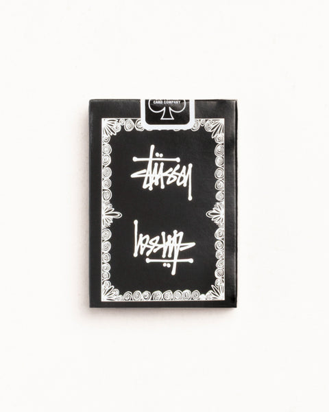 Stussy Playing Cards Accessories In Black