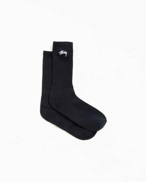 Stock Crew Sock- 3 Pack Accessories In Black