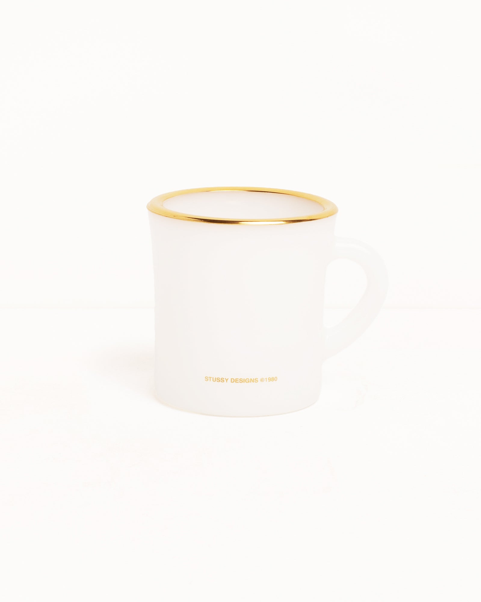 Laguna Milk Glass Mug – White | Accessories | Stüssy Canada