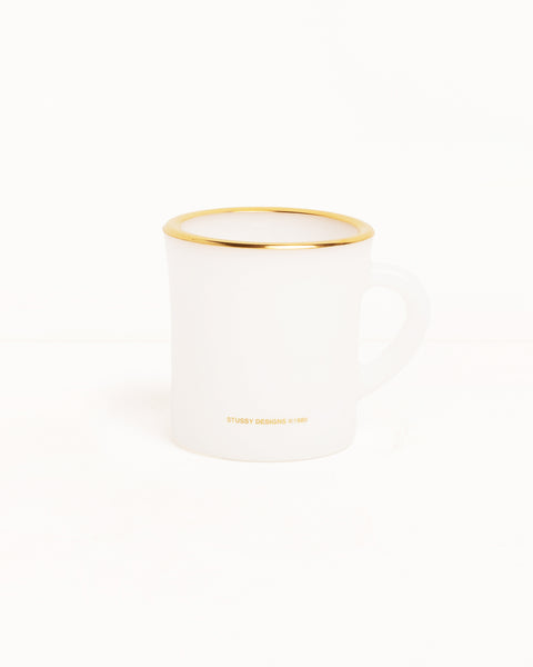 Laguna Milk Glass Mug Accessories In White