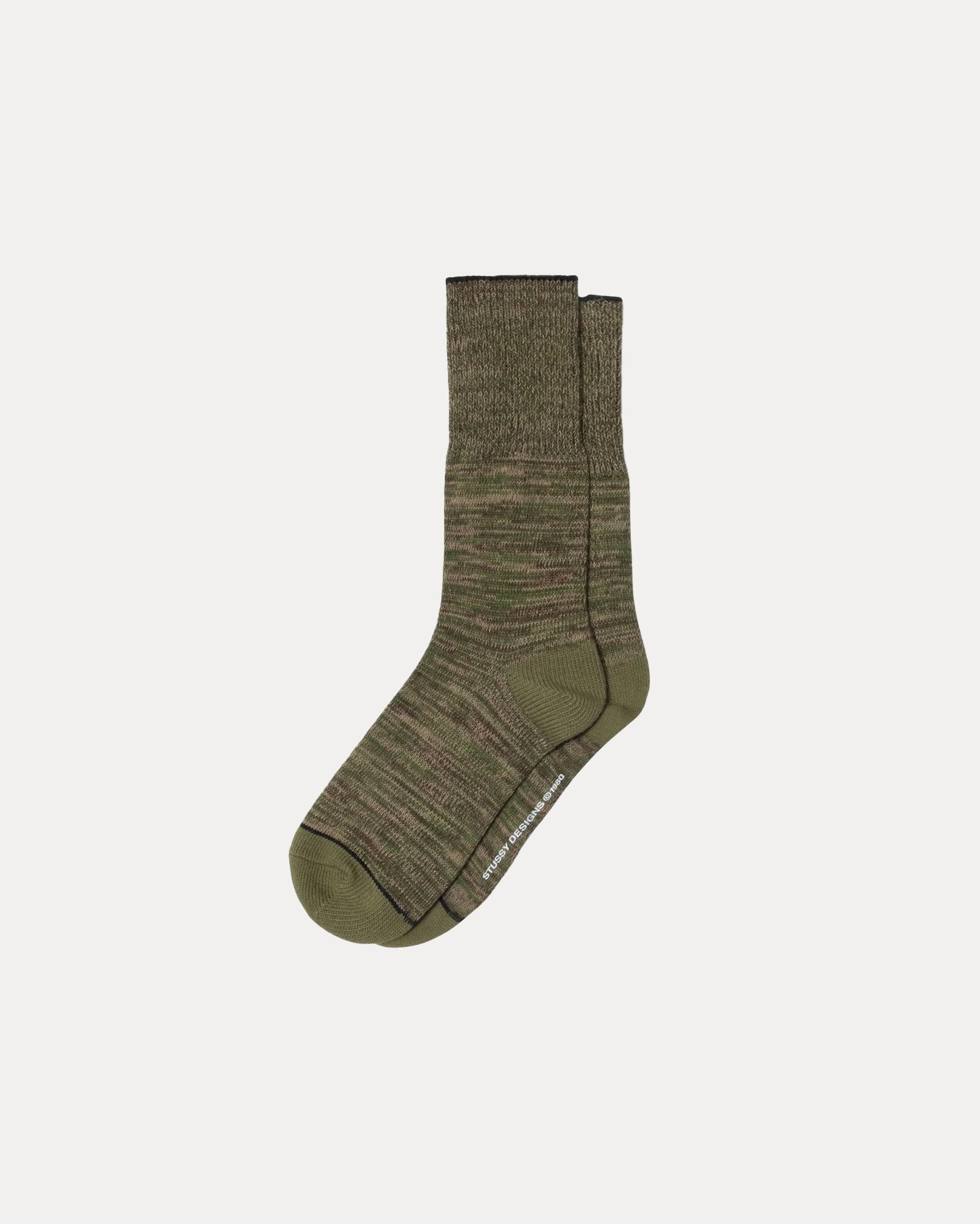 Space Dyed Yarn Sock Accessories In Woodland Camo