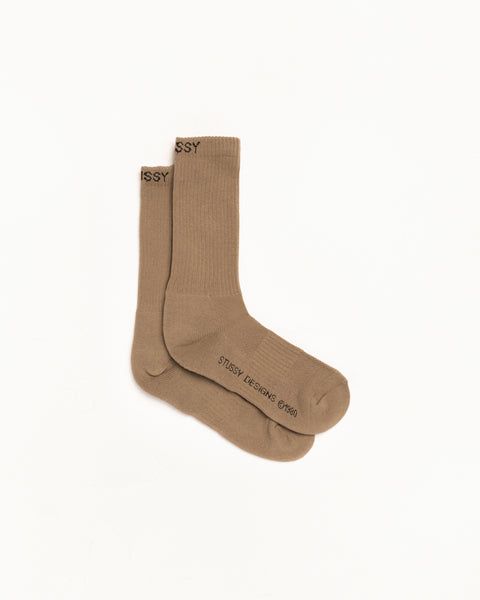 Athletic Crew Sock Accessories In Kangaroo