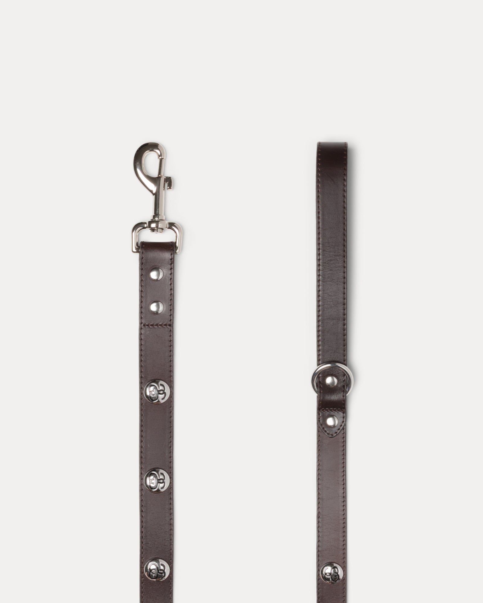 Ss Link Studded Dog Leash Accessories In Brown