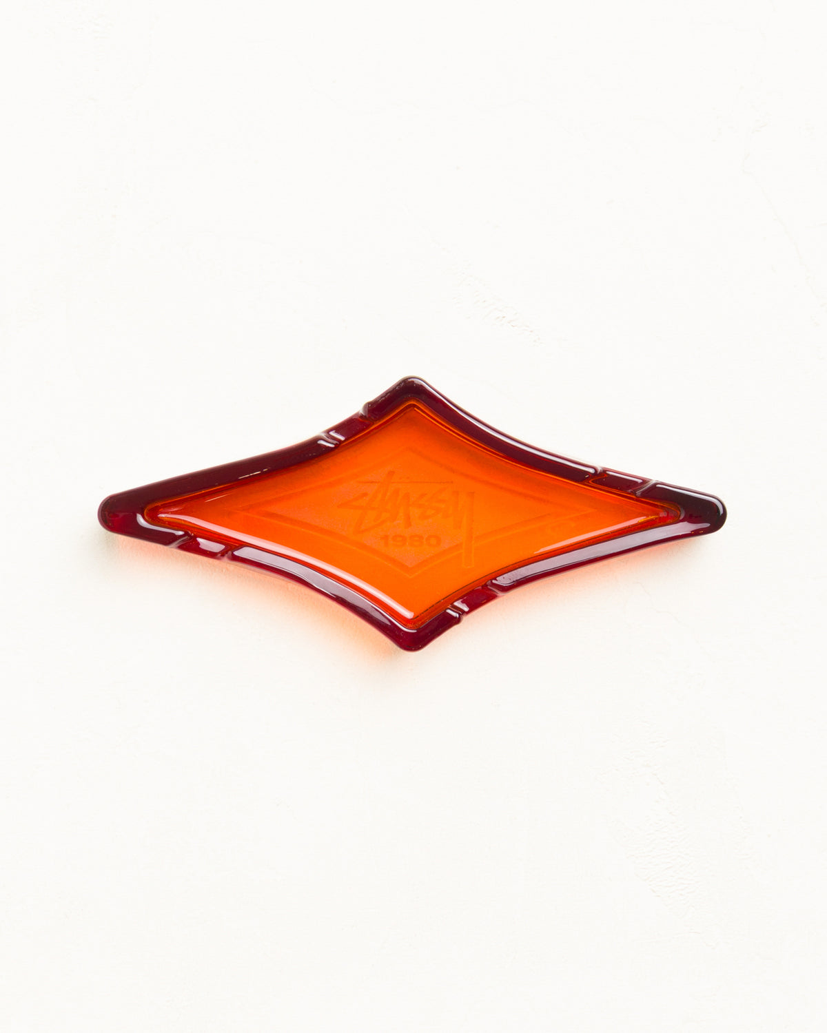 Surf Diamond Ashtray Unisex In Amber
