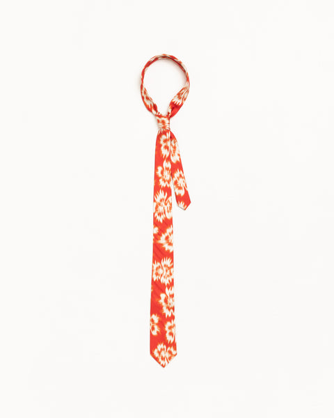 Motion Flower Tie Accessories In Red