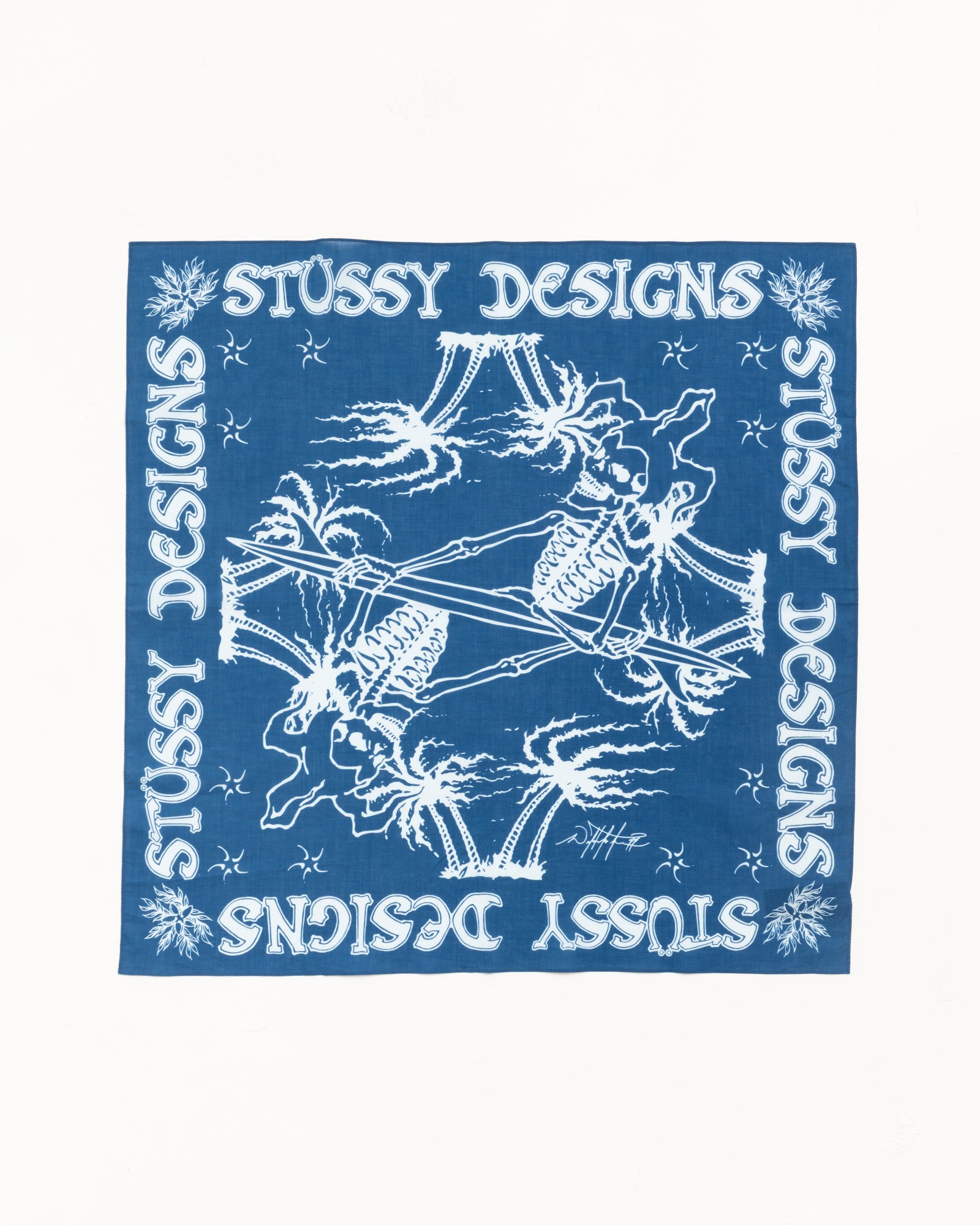 Surf Joker Bandana Unisex In Blue