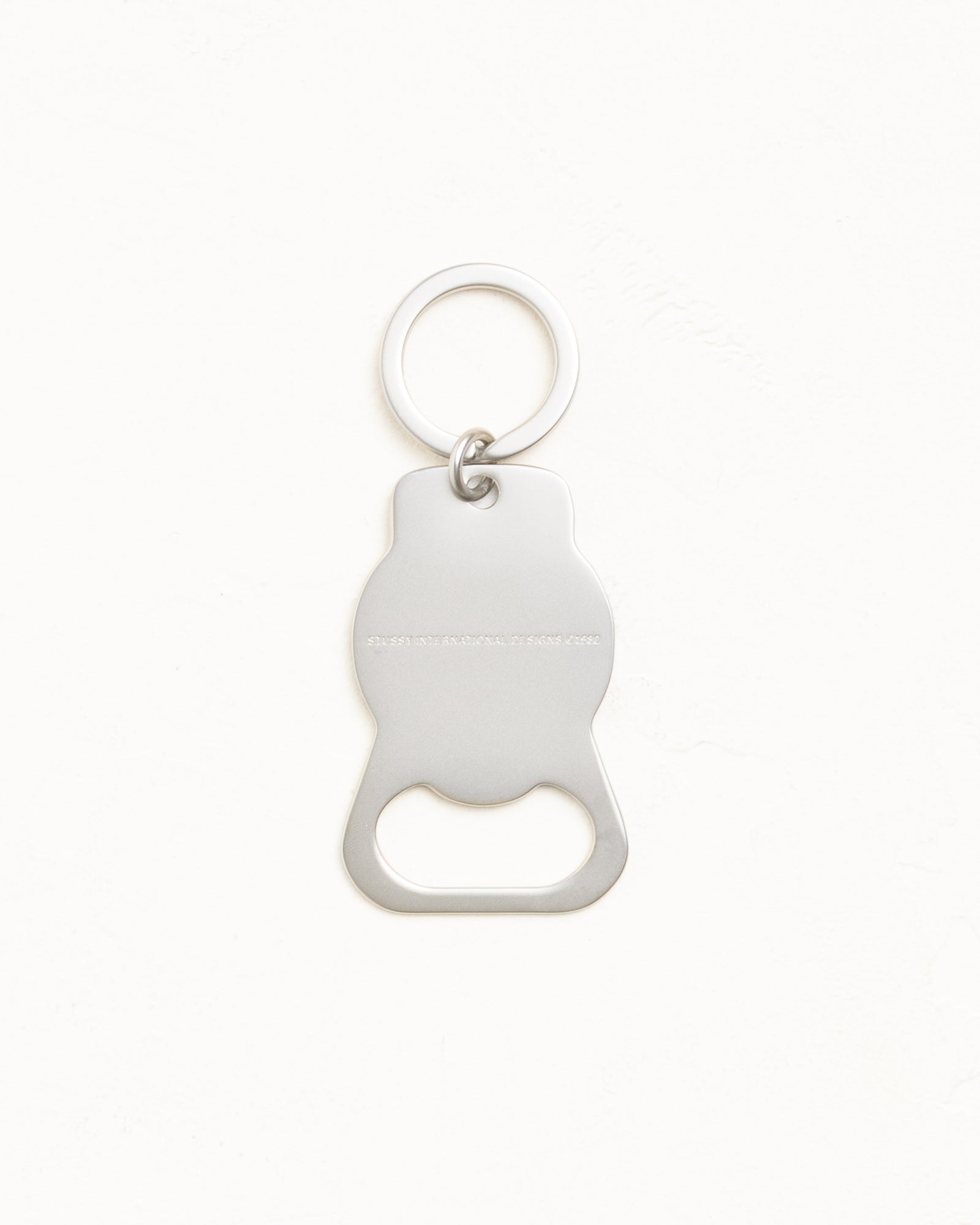Bottle Opener Keychain Unisex In Silver