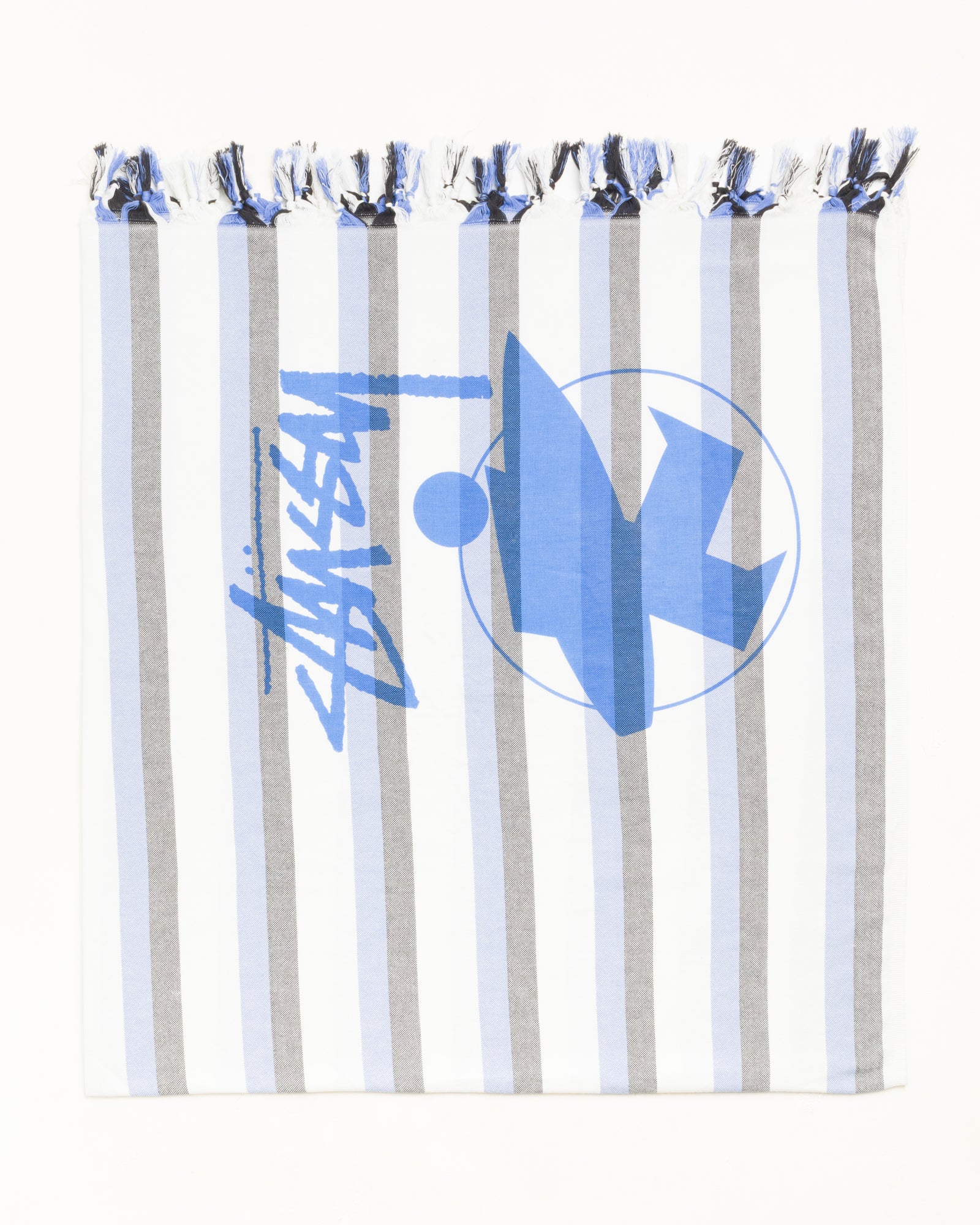 Stripe Surfman Beach Blanket – Blue | Accessories | Stüssy Canada