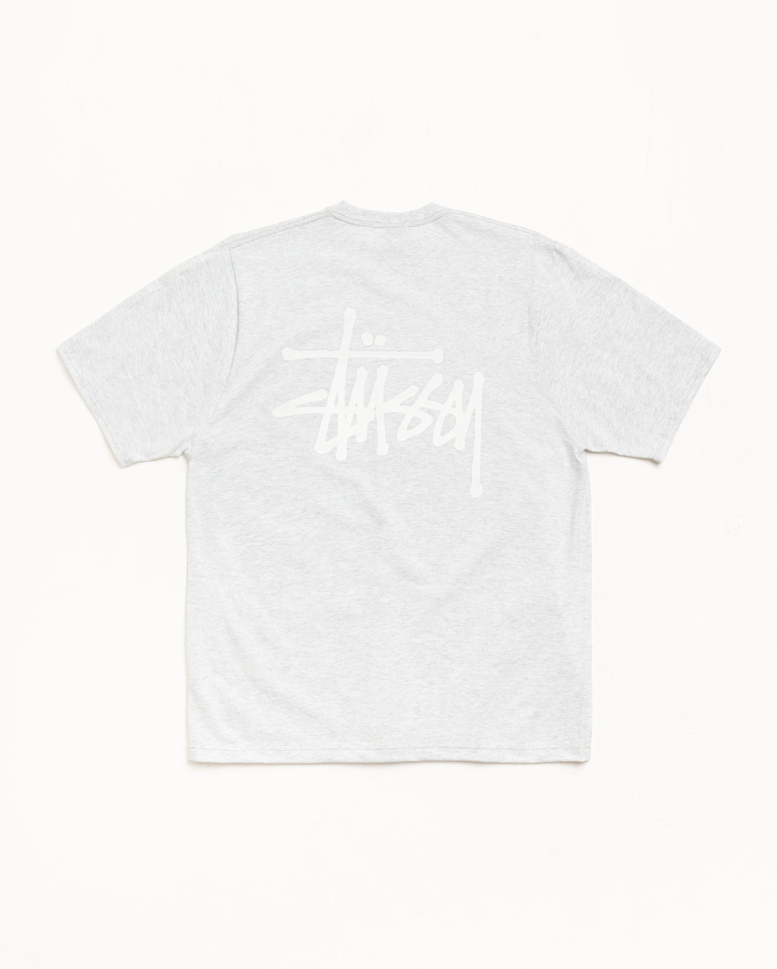 Basic Stüssy Tee – Ash Heather | Tees | Stüssy Canada