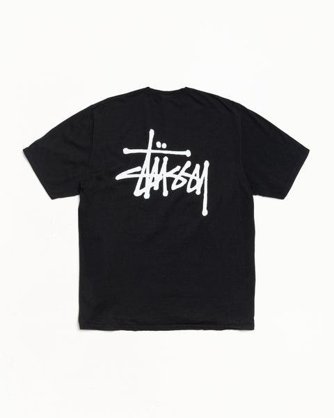 Basic Stussy Tee Mens Short Sleeve In Black