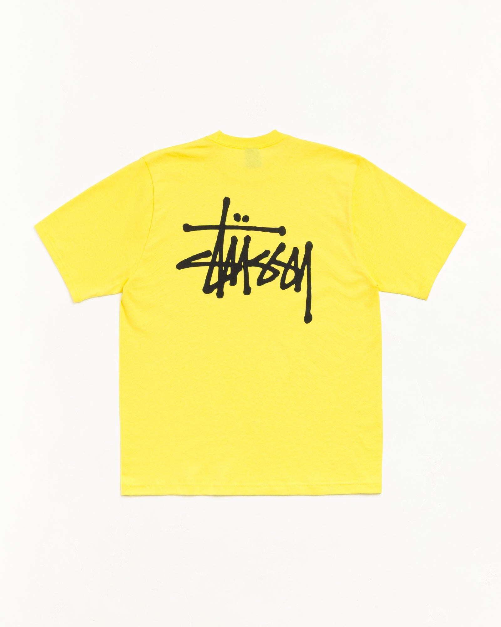 Basic Stüssy Tee – Lemon | Tees | Stüssy Canada