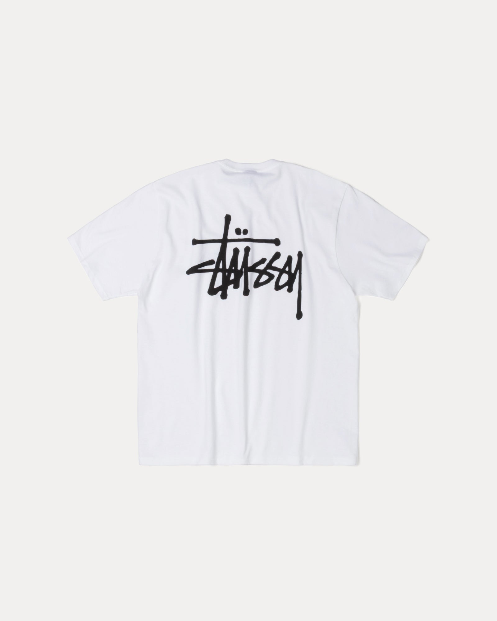 Basic Stussy Tee Mens Short Sleeve In White