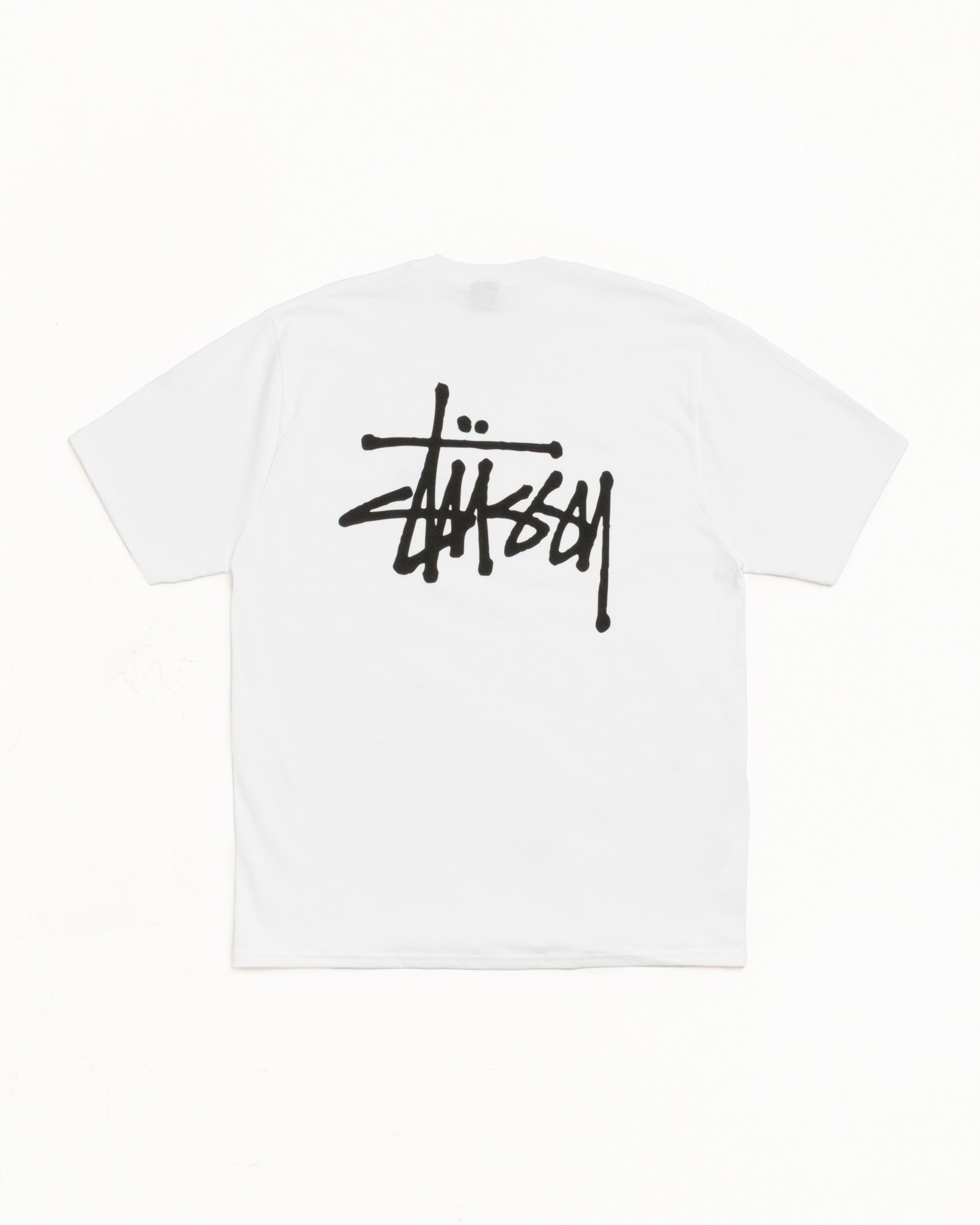 Basic Stüssy Tee – White | Tees | Stüssy Canada