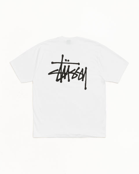 Basic Stussy Tee Mens Short Sleeve In White