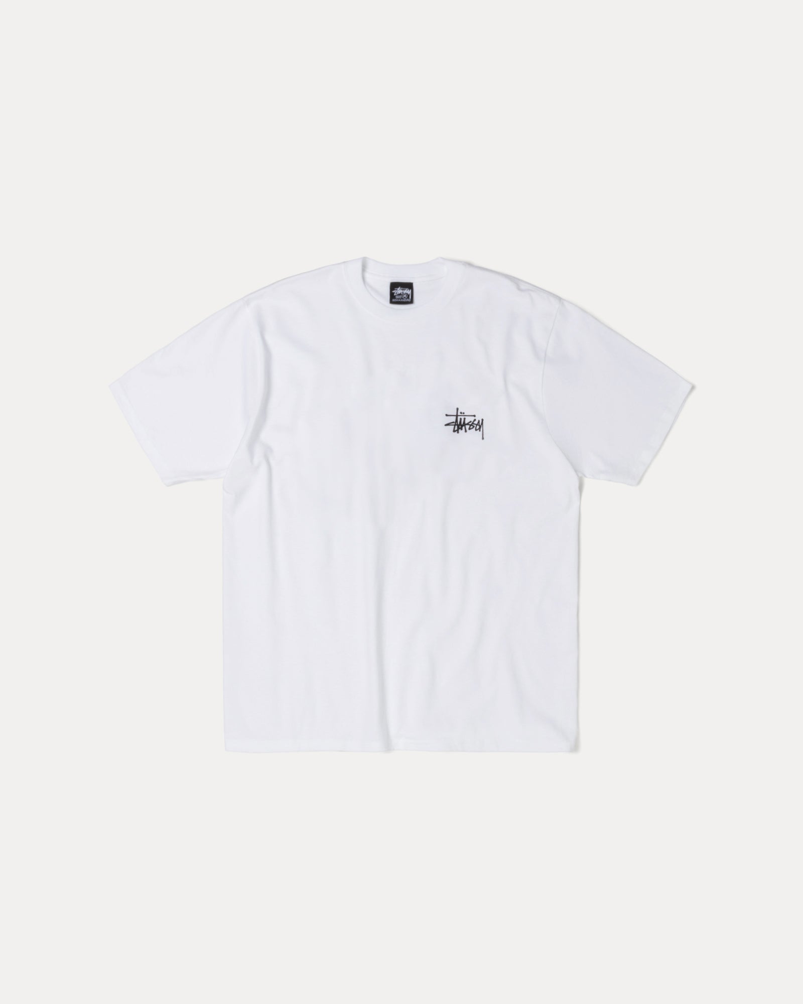 Basic Stussy Tee Mens Short Sleeve In White
