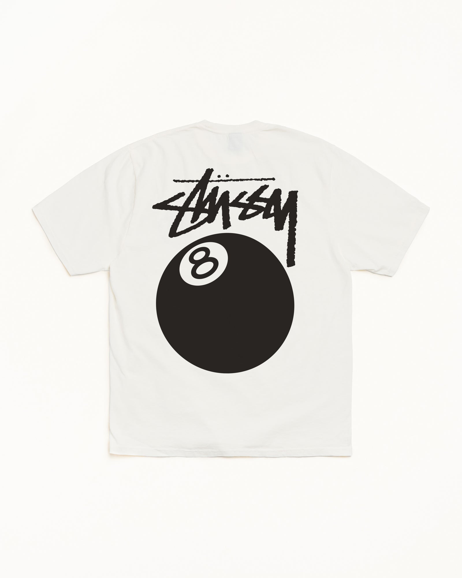 8 Ball Pig. Dyed Tee Mens Short Sleeve In Natural