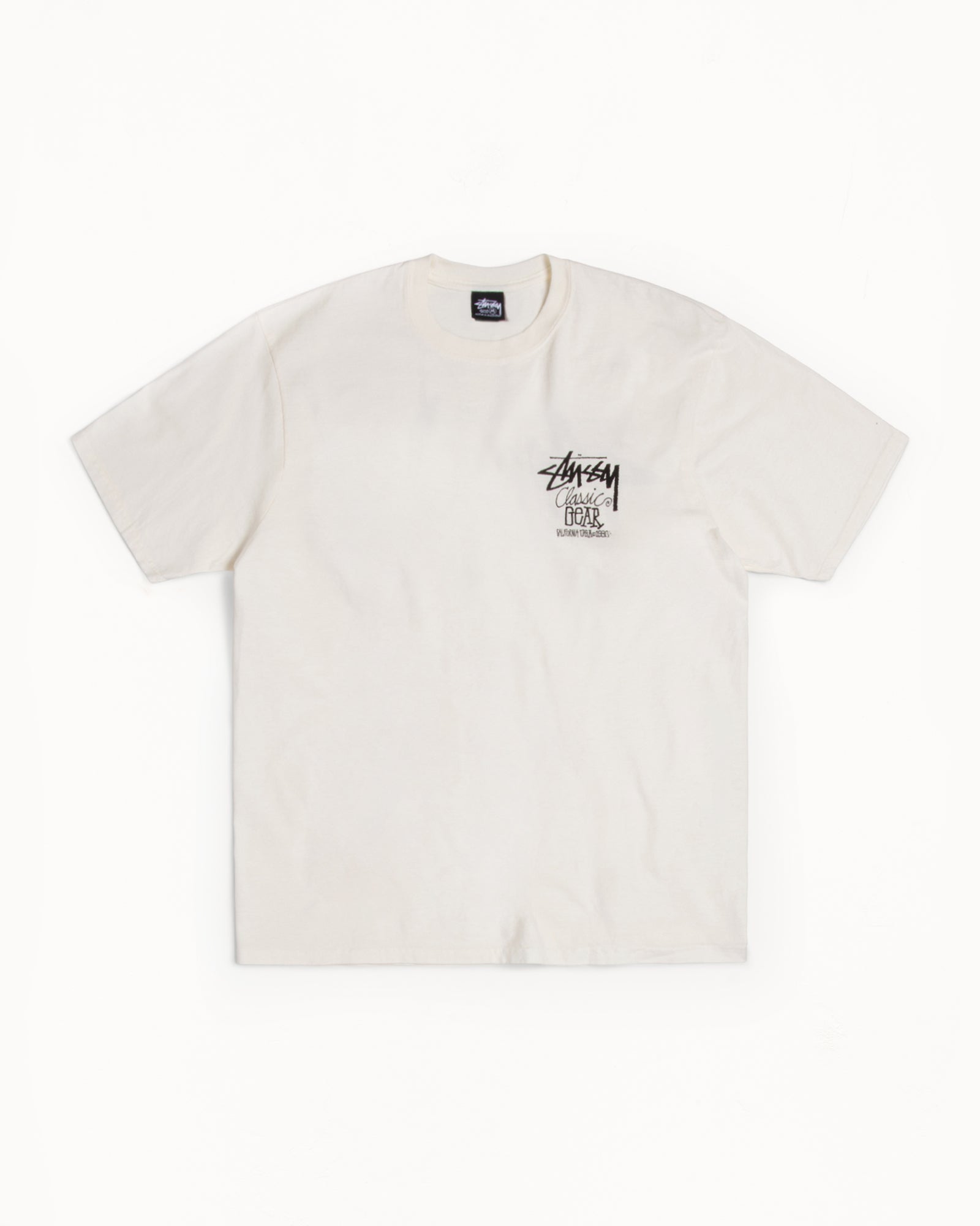 Classic Gear Pig. Dyed Tee Mens Short Sleeve In Natural