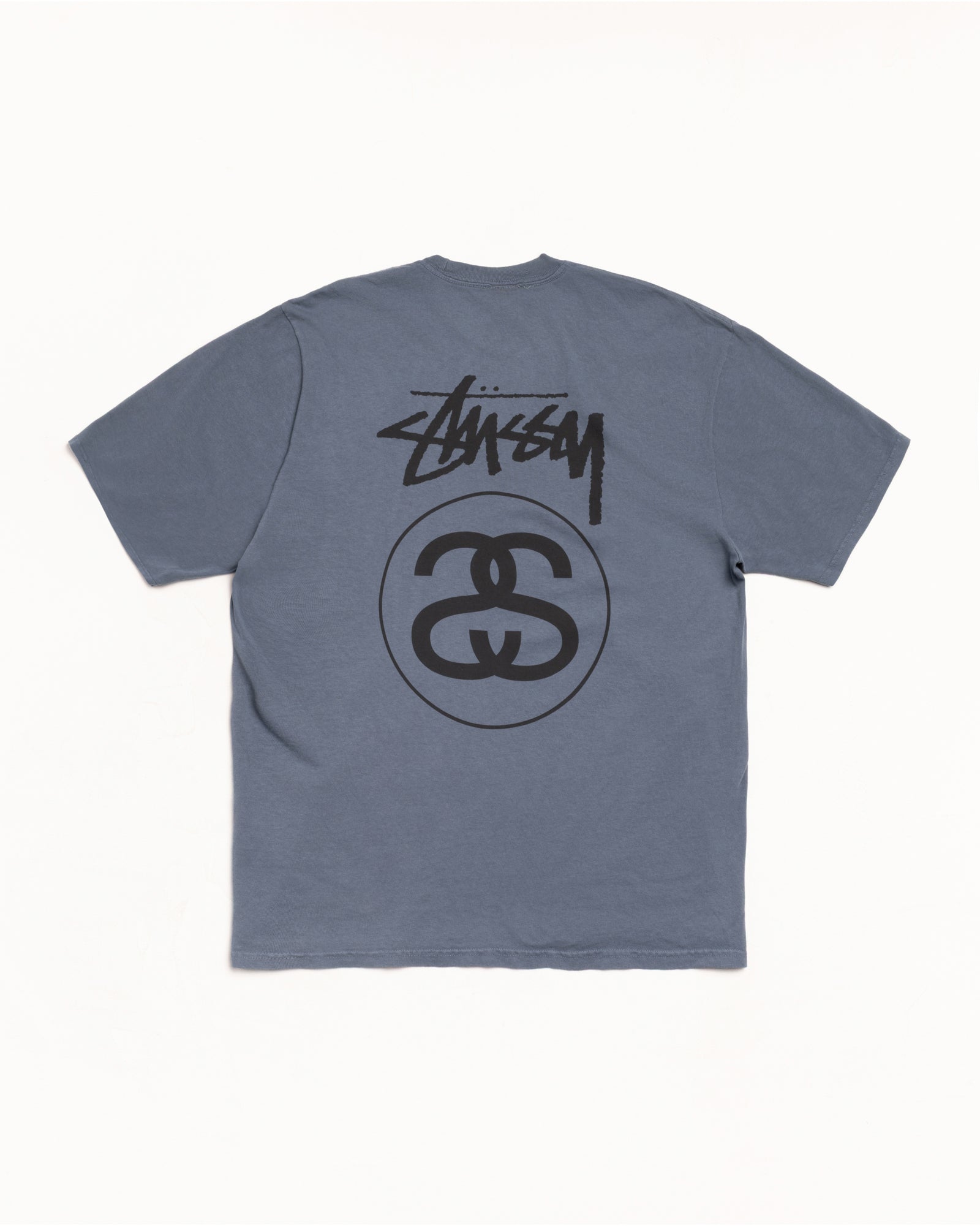 Stock Link Tee Pigment Dyed – Navy | Tees | Stüssy Canada