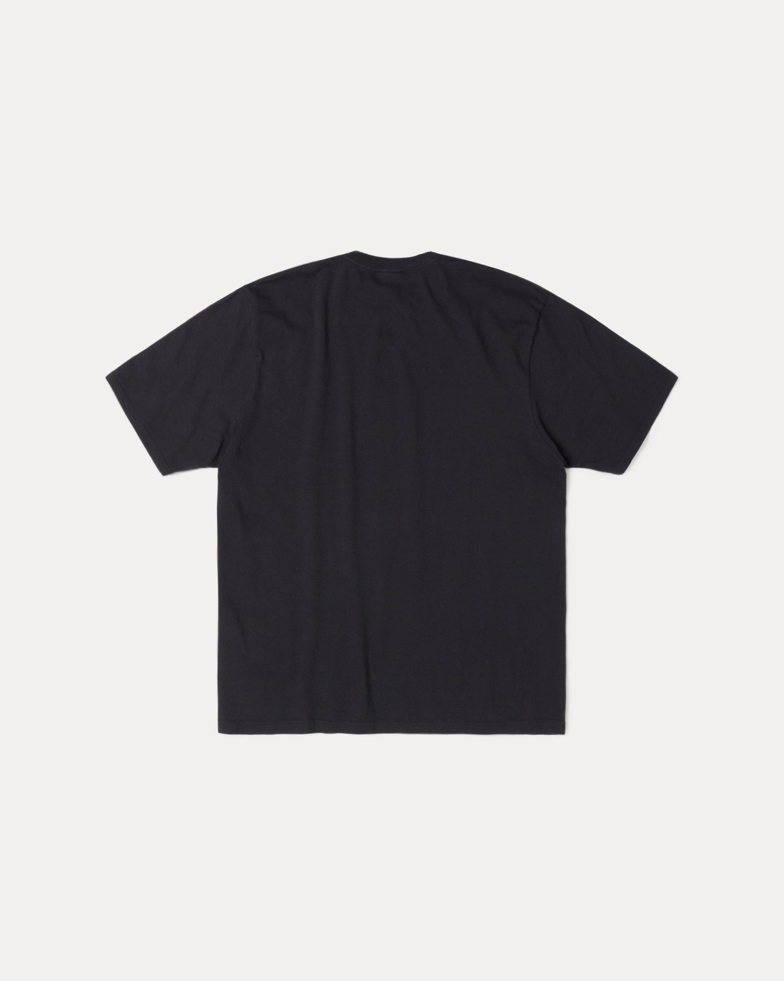Stussy Wear Pig. Dyed Tee Mens Short Sleeve In Faded Black