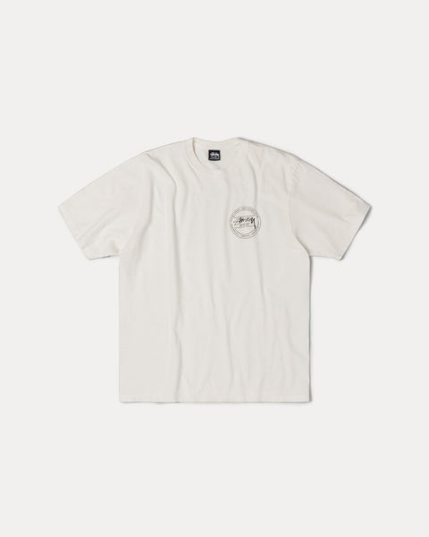 Stussy Wear Pig. Dyed Tee Mens Short Sleeve In Natural