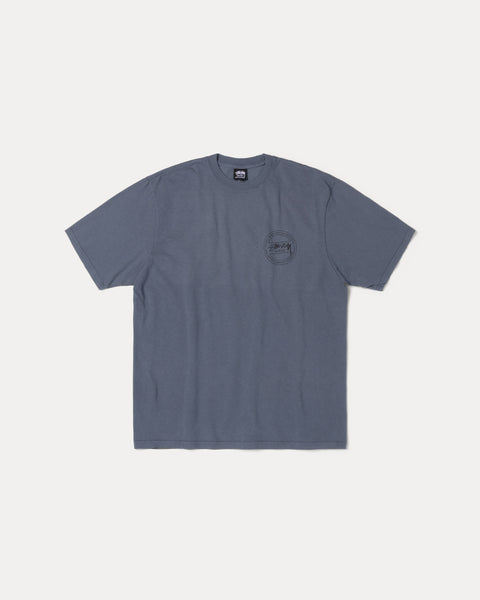 Stussy Wear Pig. Dyed Tee Mens Short Sleeve In Navy