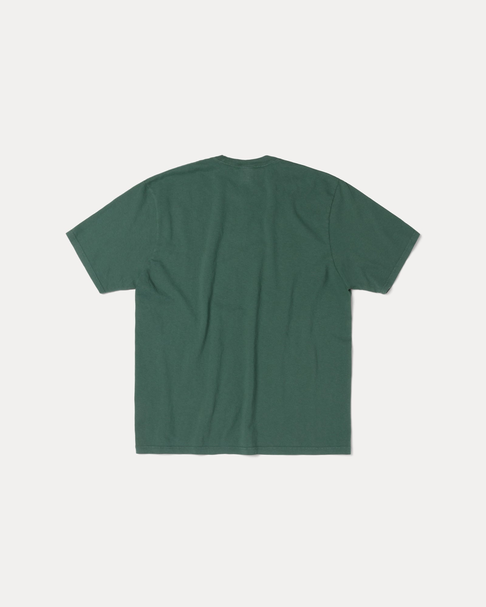 Stussy Wear Pig. Dyed Tee Mens Short Sleeve In Pine