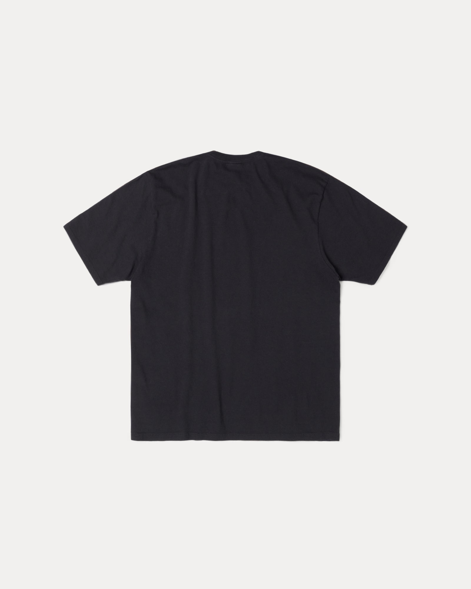 Authentic Gear Pig. Dyed Tee Mens Short Sleeve In Faded Black