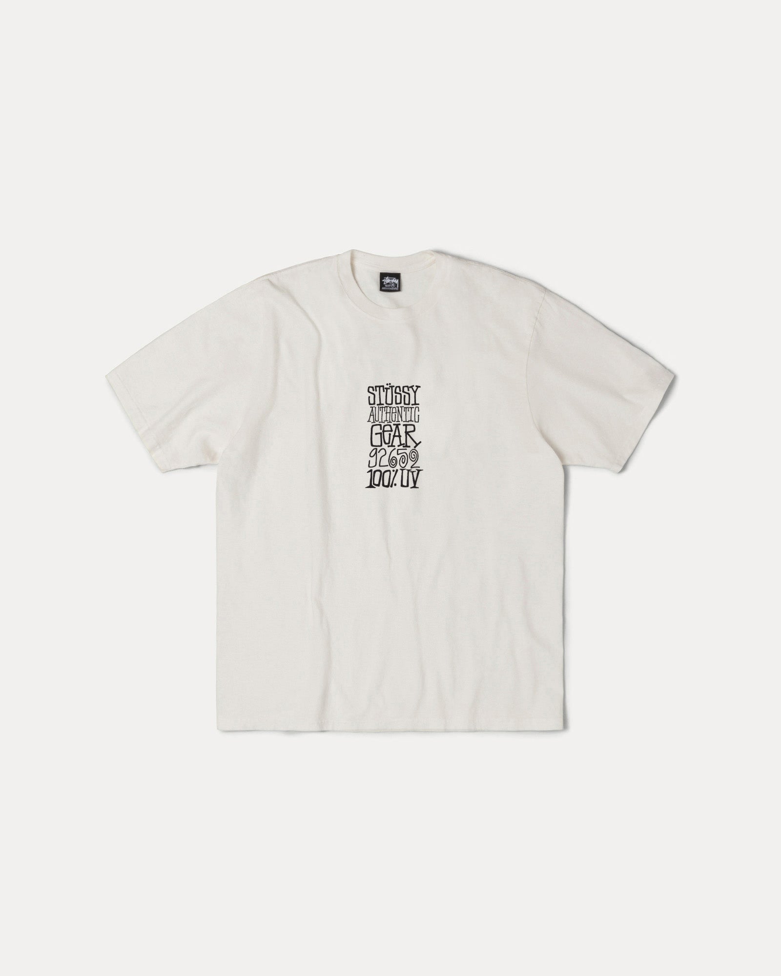 Authentic Gear Pig. Dyed Tee Mens Short Sleeve In Natural
