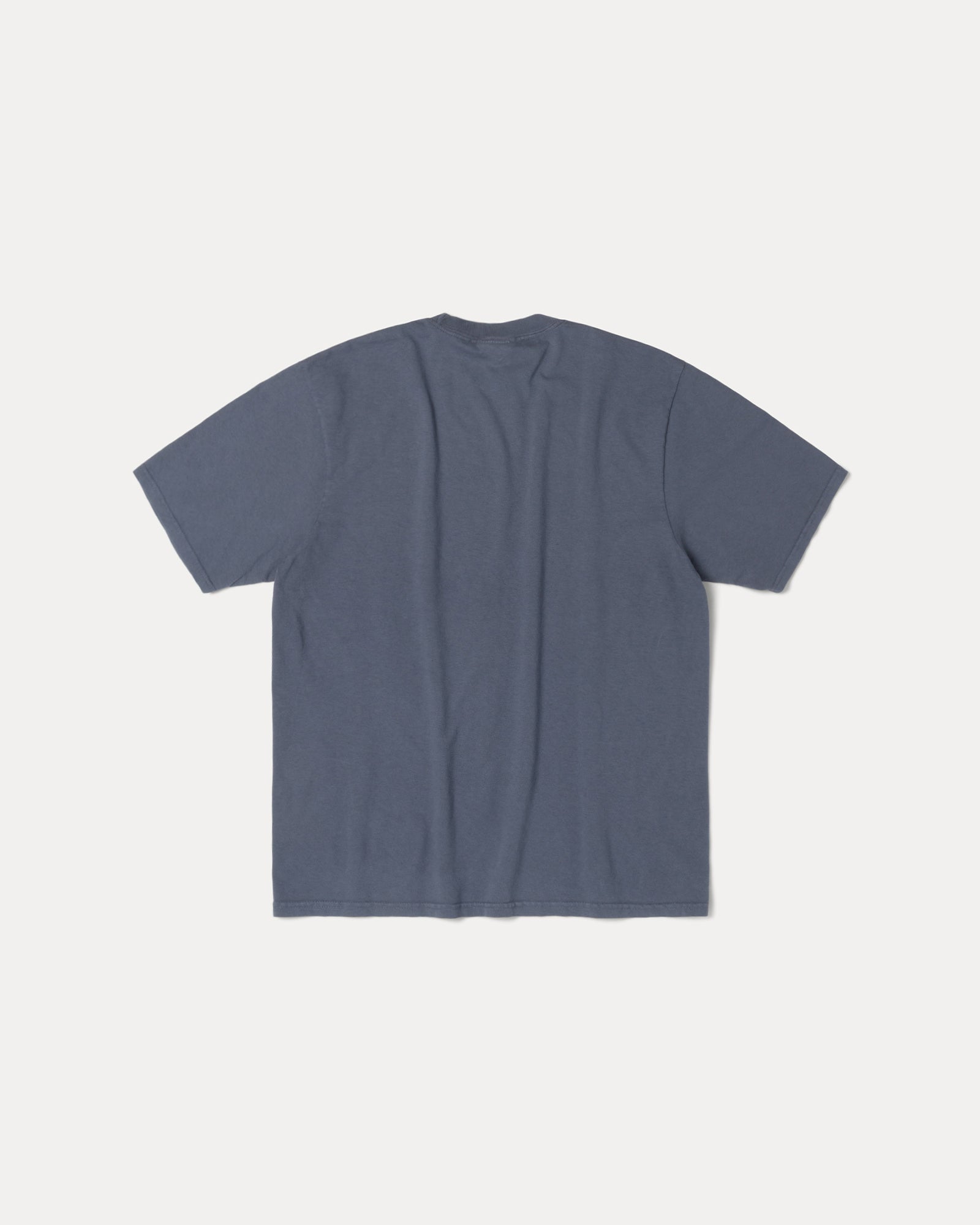 Authentic Gear Pig. Dyed Tee Mens Short Sleeve In Navy