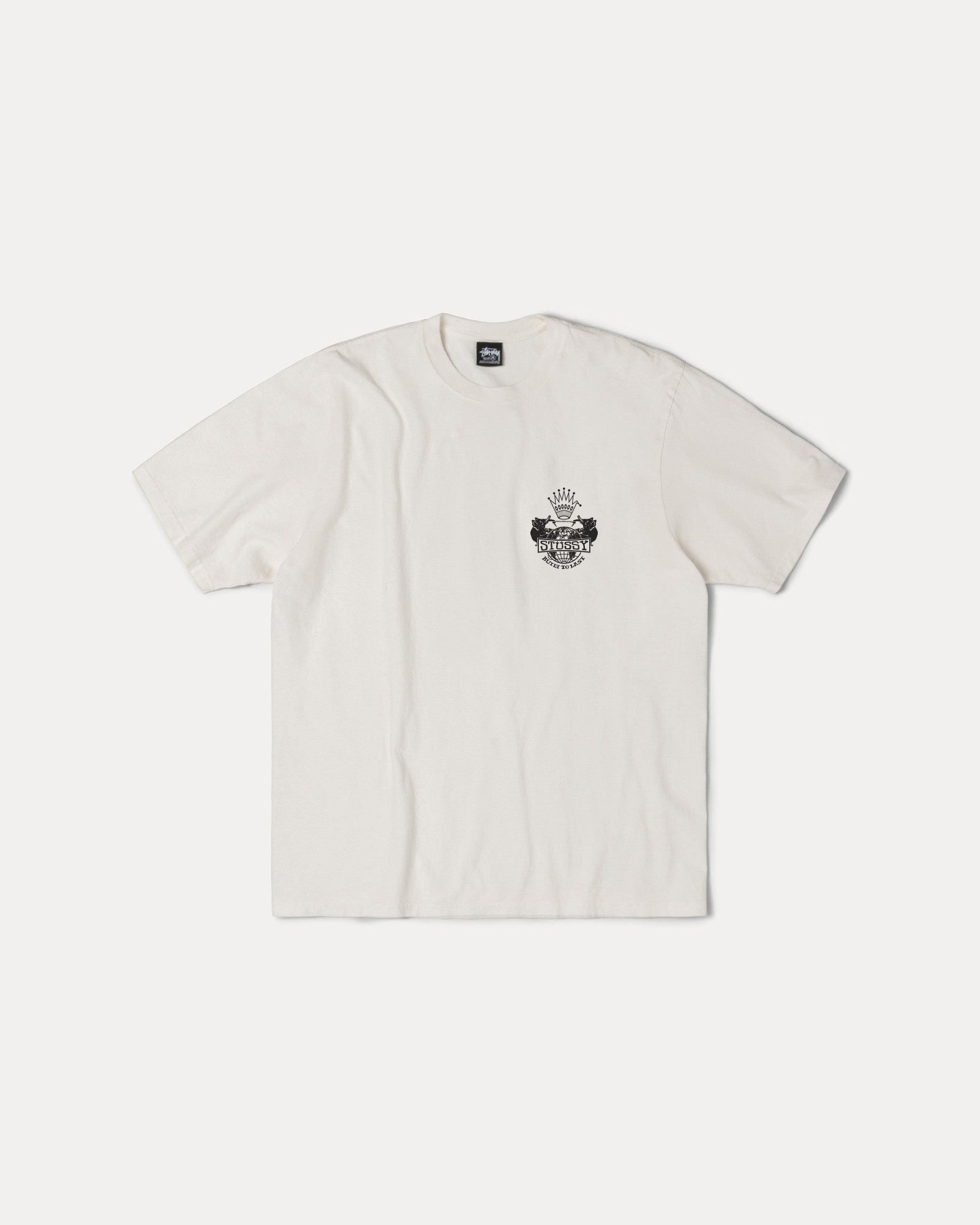 Built To Last Pig. Dyed Tee Mens Short Sleeve In Natural