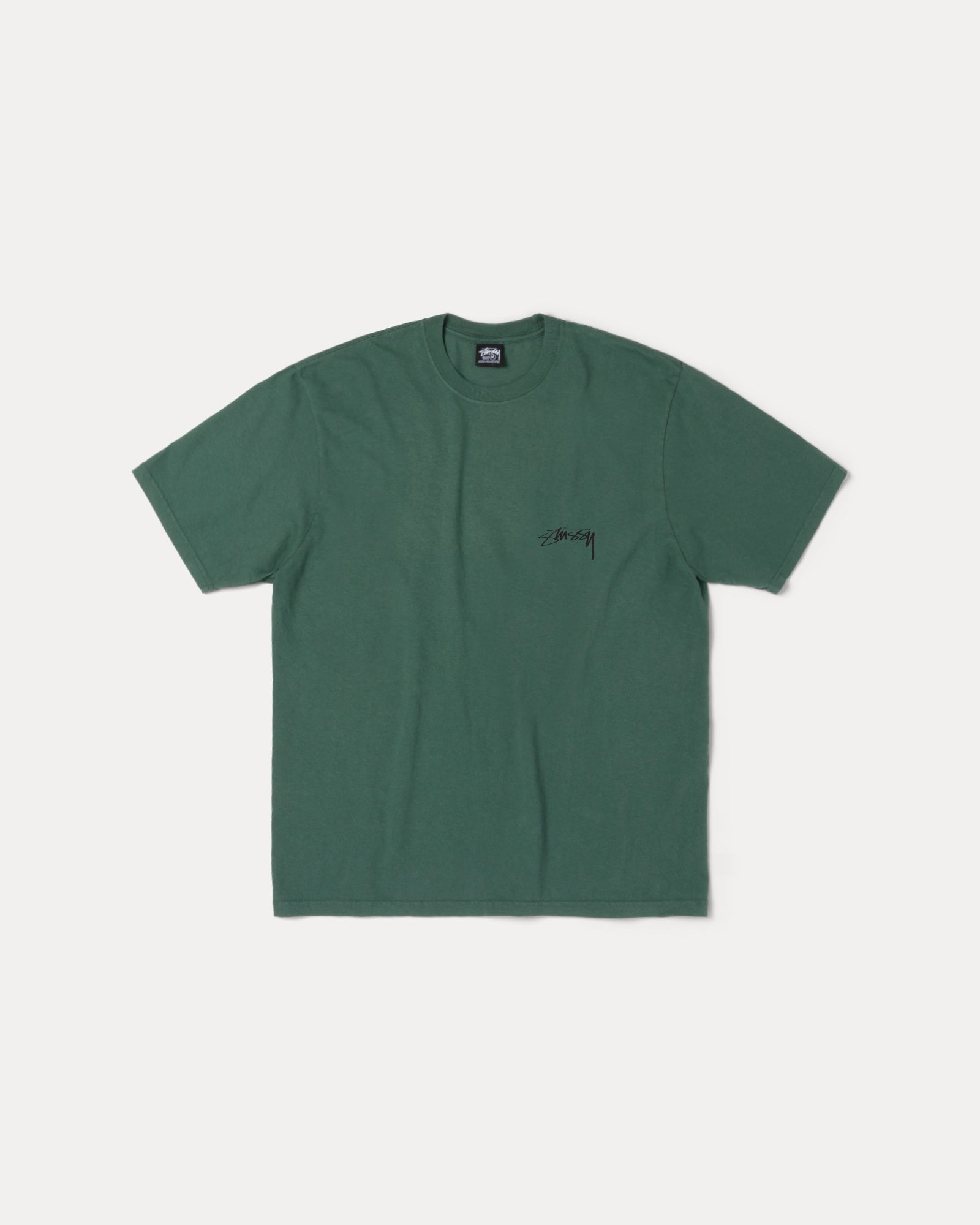 Serpent Pig. Dyed Tee Mens Short Sleeve In Pine