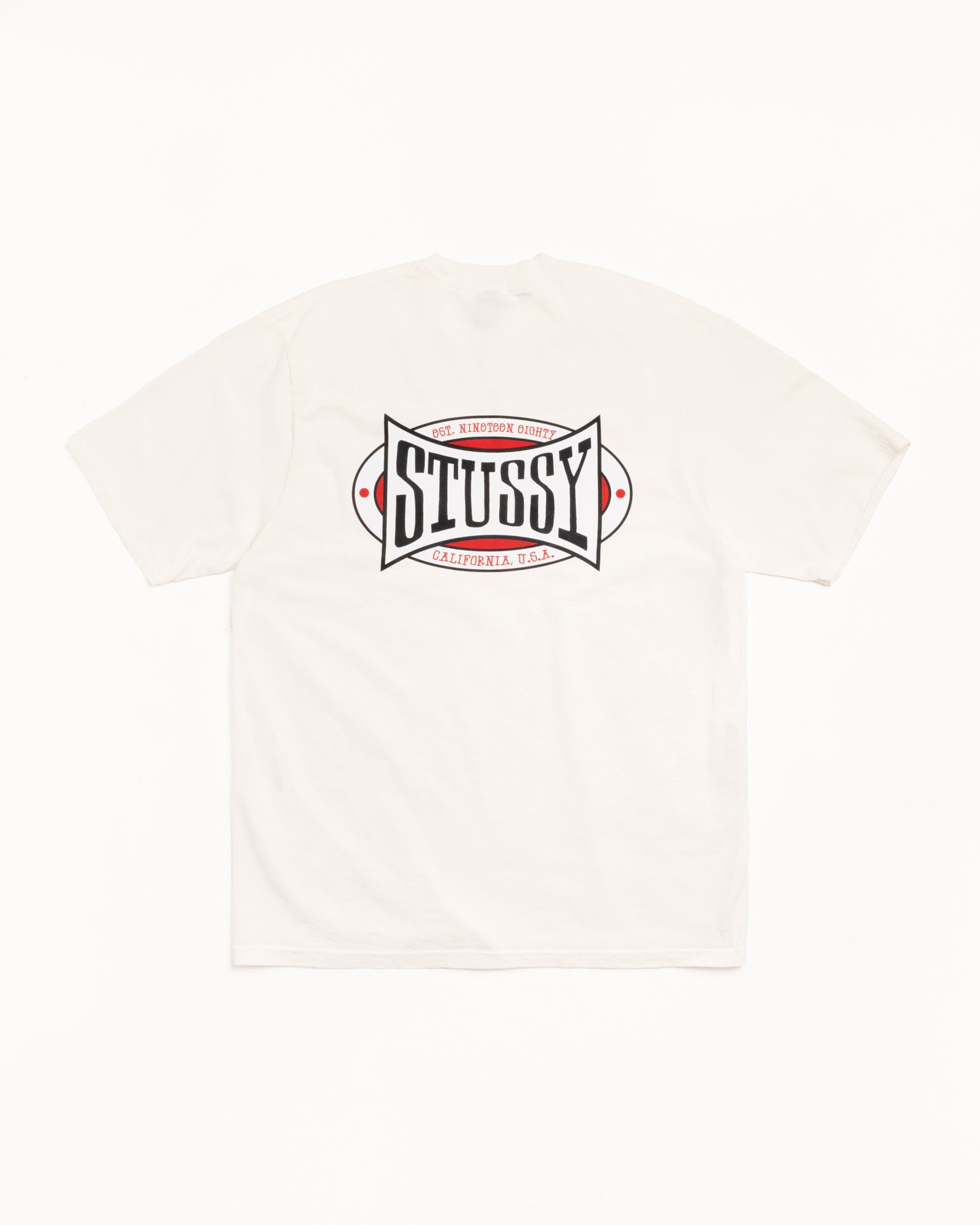 Champion Oval Pig. Dyed Tee Mens Short Sleeve In Natural