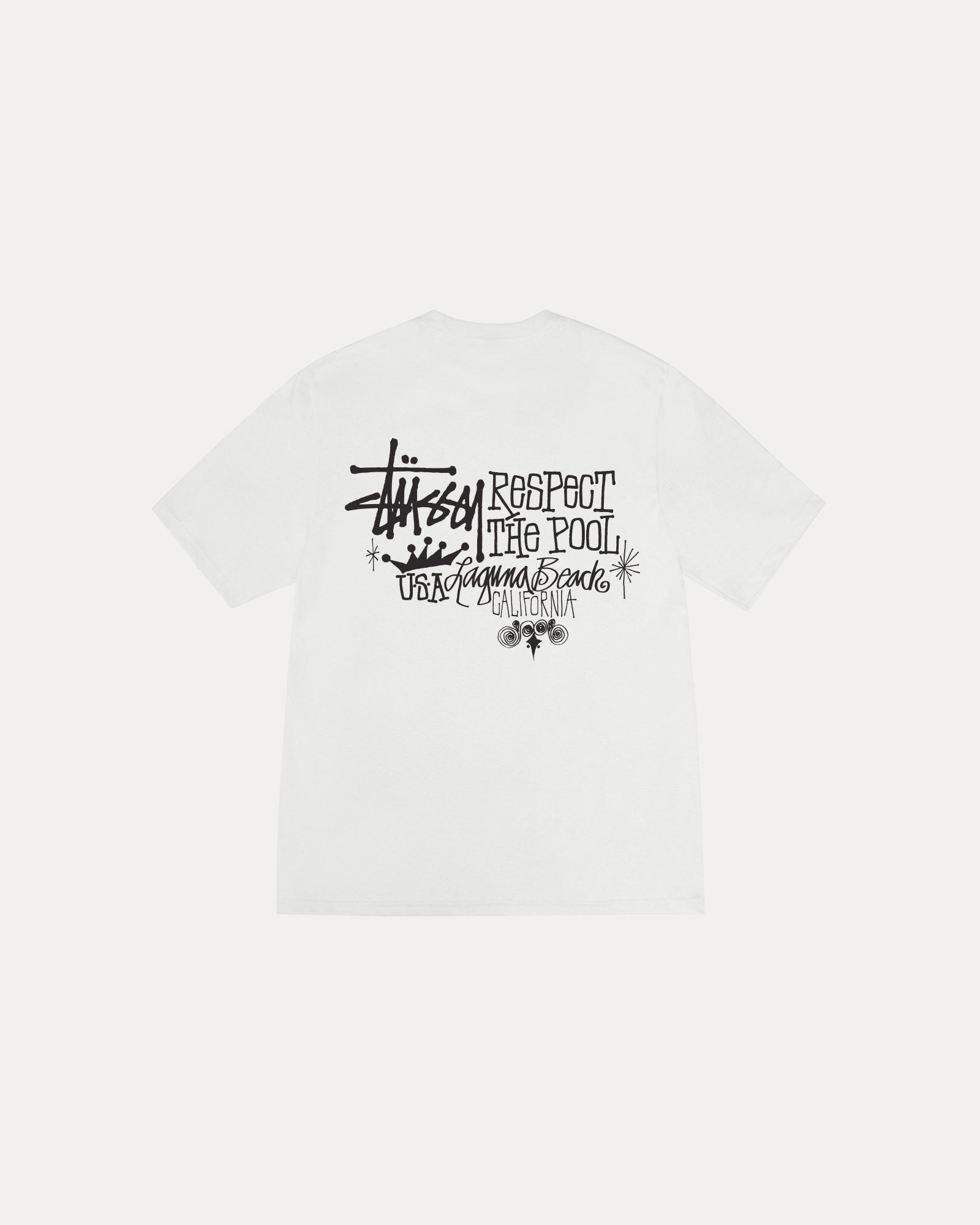 RESPECT THE POOL TEE PIGMENT DYED