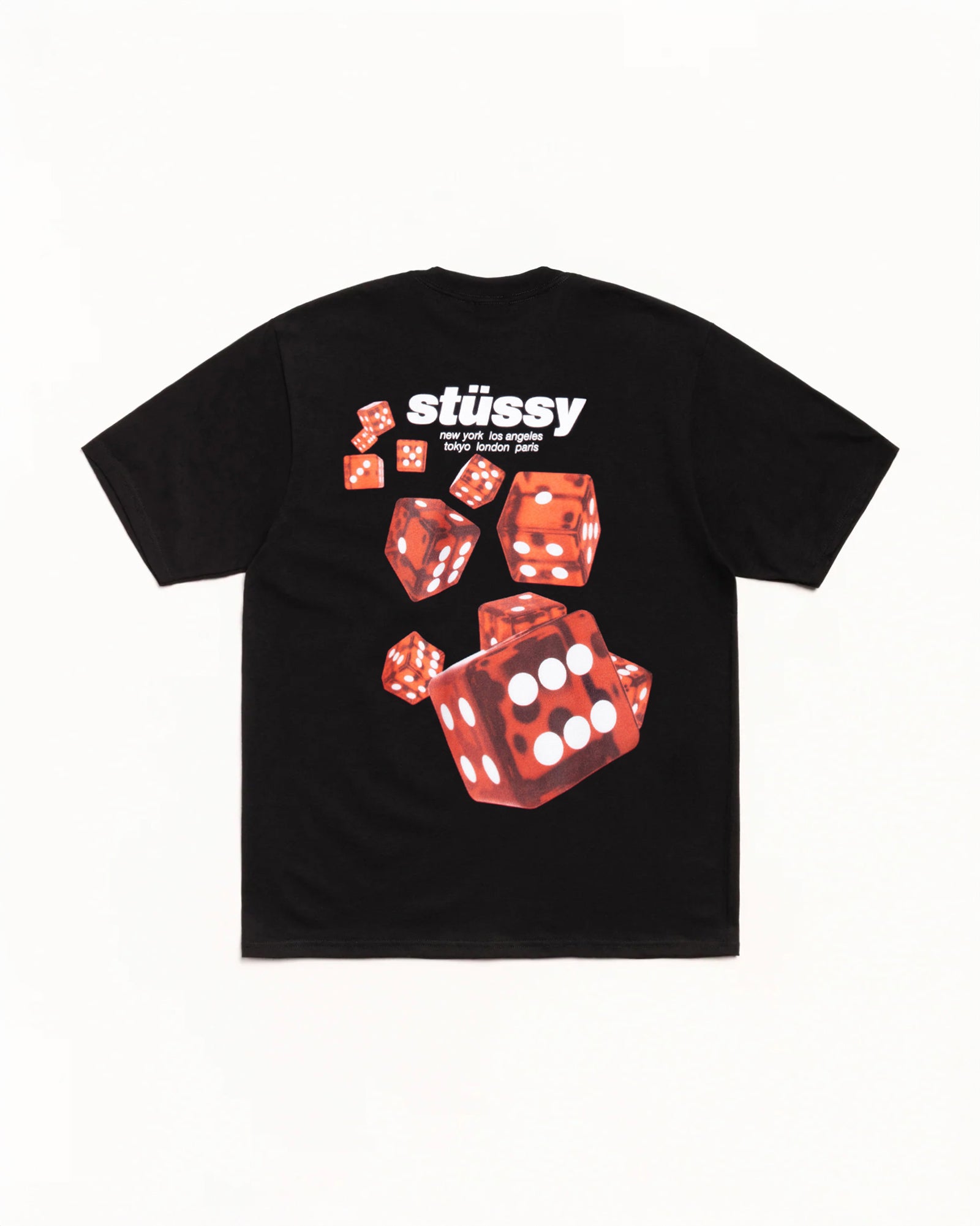 Rollers Tee – Black | Tees | Stüssy Canada