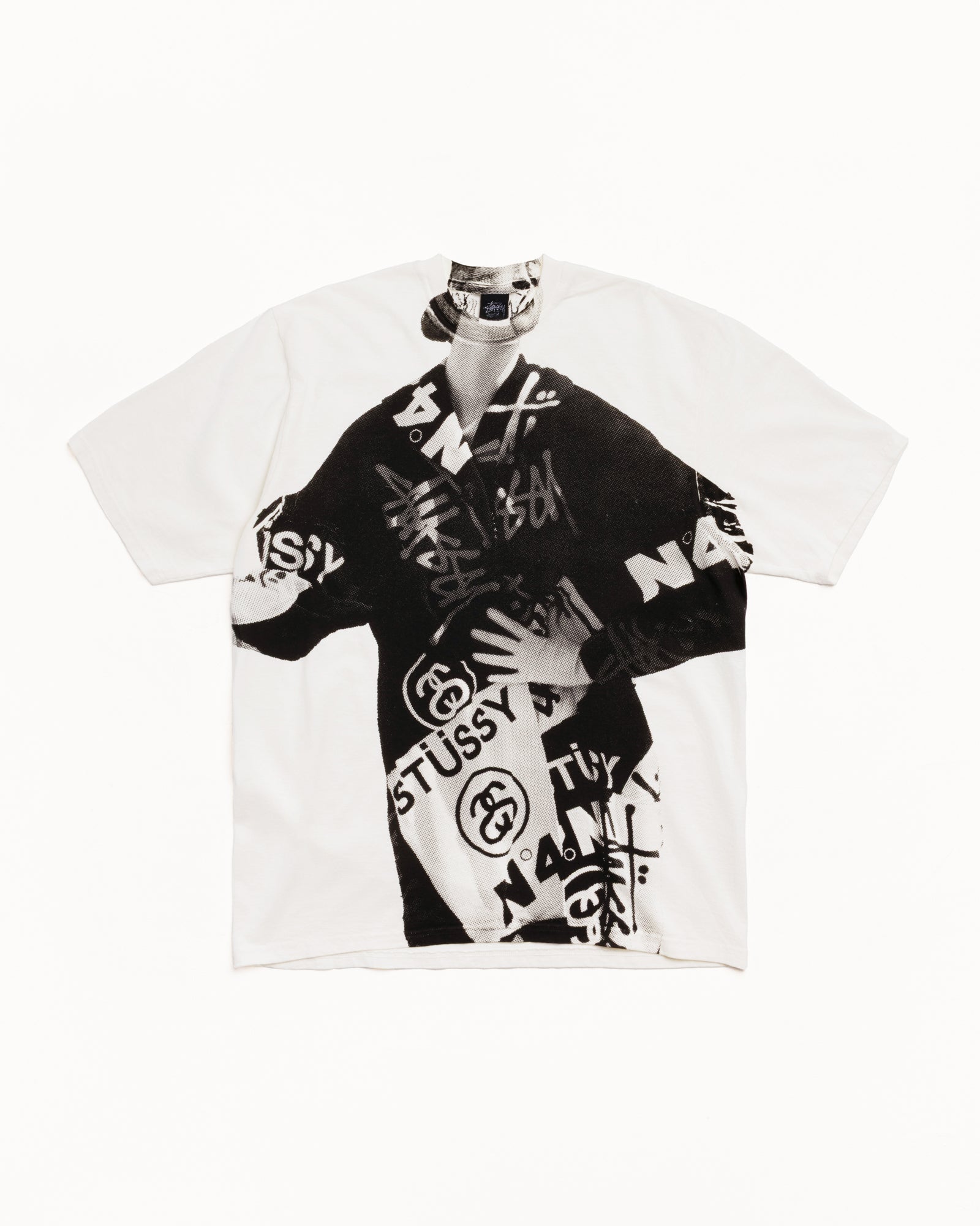 Lady Paris Pig. Dyed Tee Mens Short Sleeve In Natural