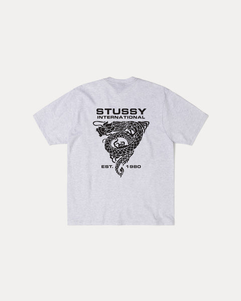 Dragon Tee Mens Short Sleeve In Ash Heather