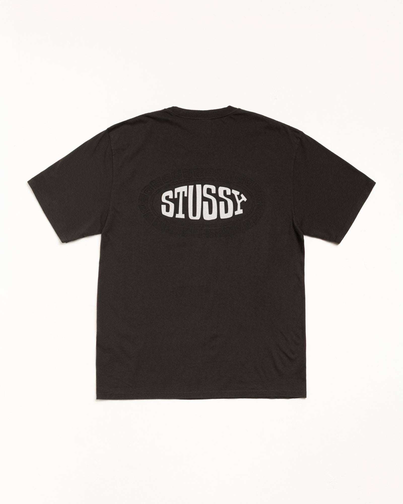 stussy Tシャツ Tile Oval Tee Pigment Dyed – Faded Black | Tees | Stüssy Canada