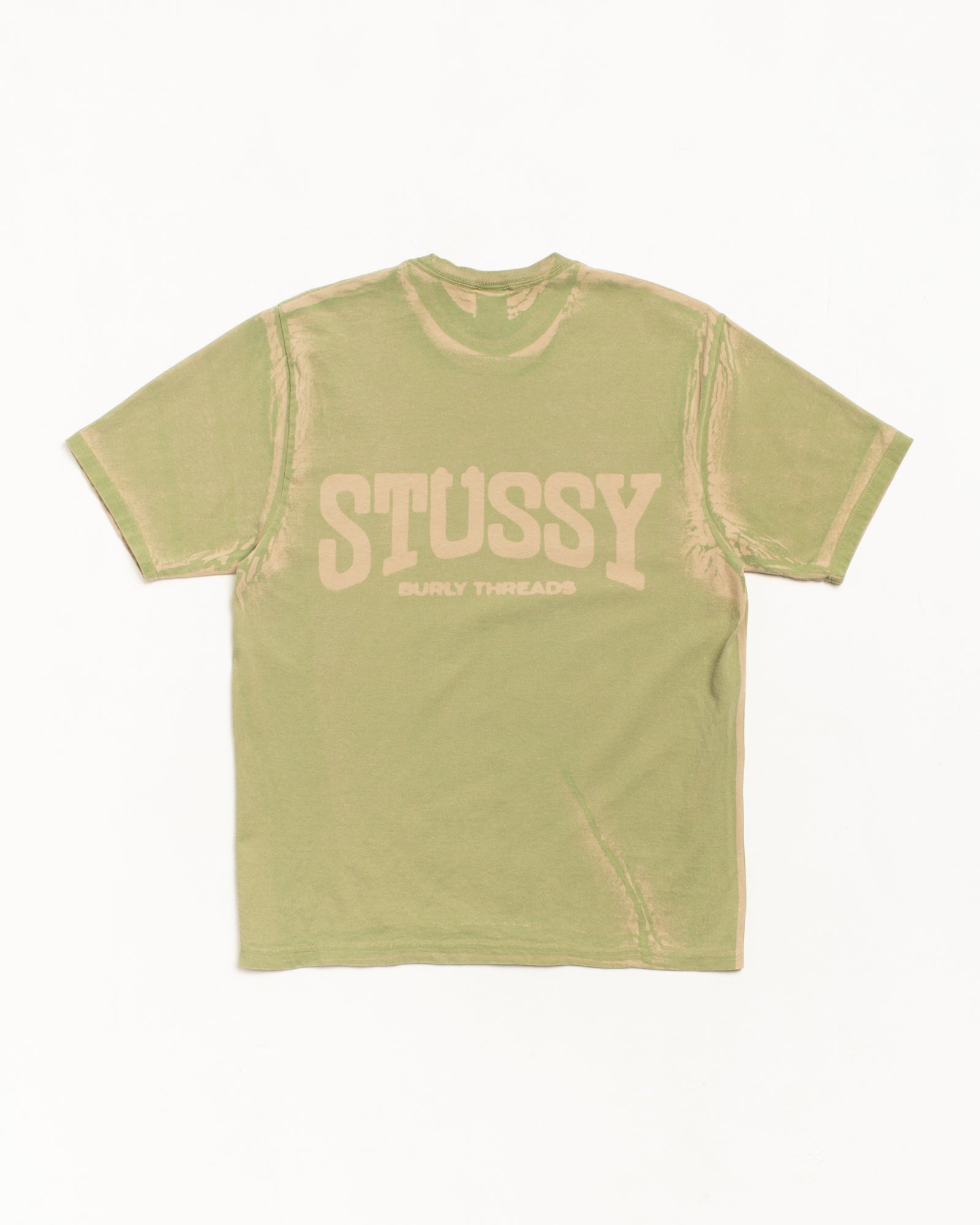 Burly Stone Washed Tee – Khaki | Tees | Stüssy Canada