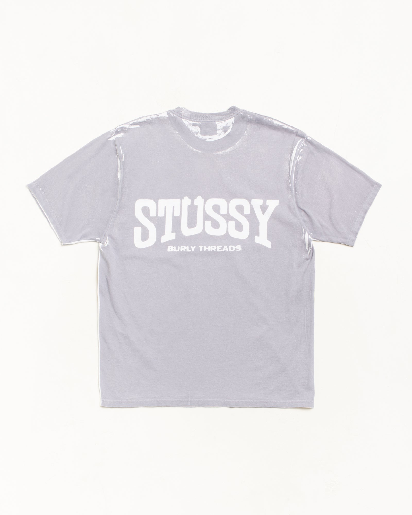 Burly Stone Washed Tee – White | Tees | Stüssy Canada