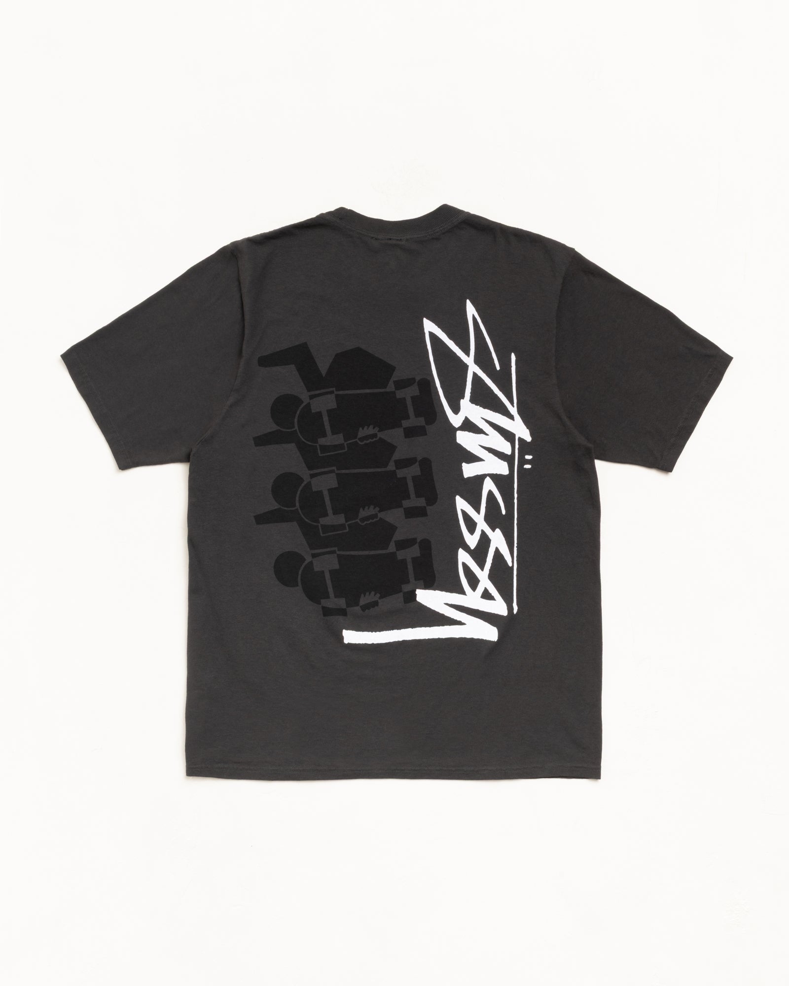 Stüssy ダークグレー ロゴ刺繍 シャツ Lサイズ Stüssy ダークグレー ロゴ刺繍 シャツ Lサイズ STUSSY人気Tシャツ4選
