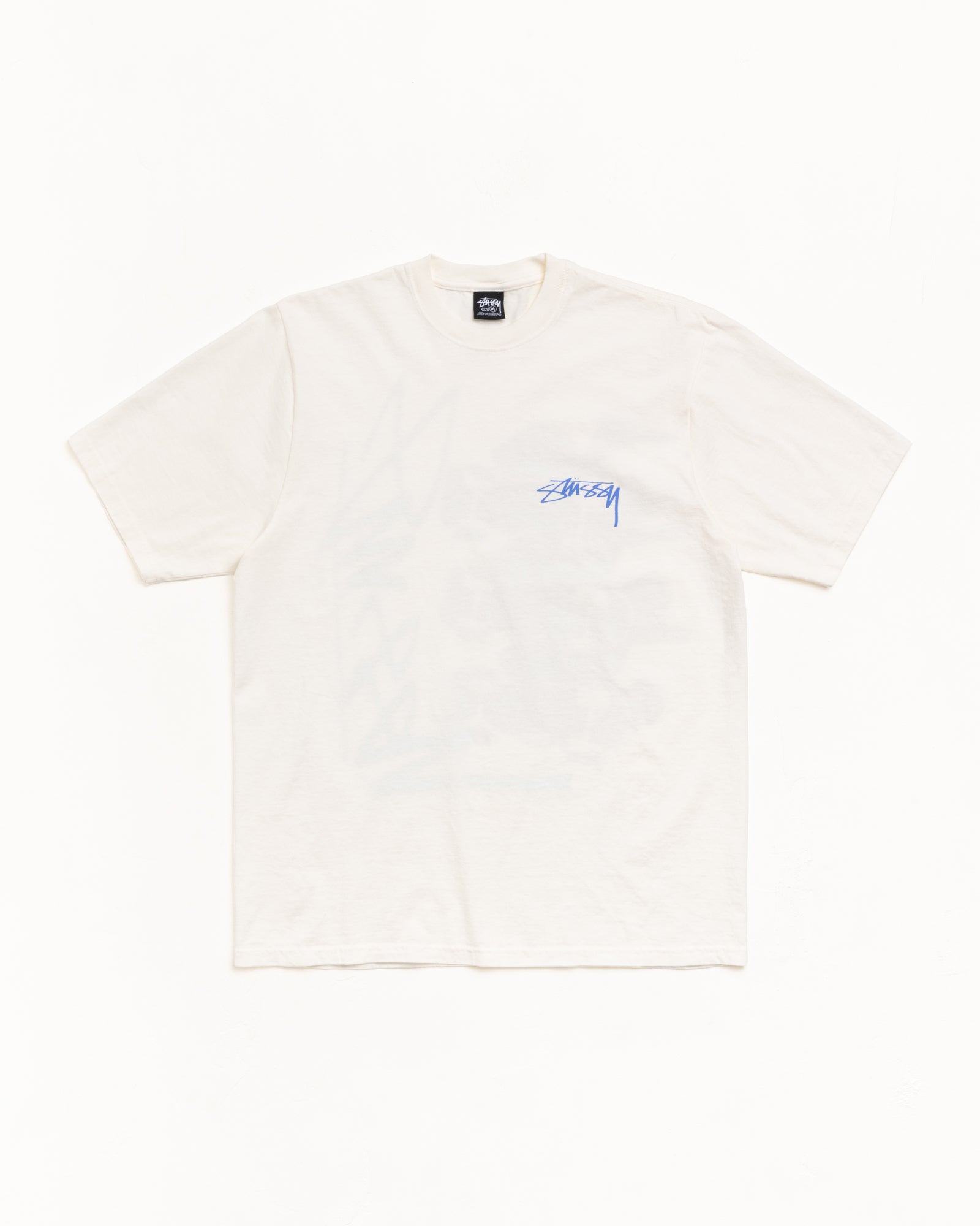 Skate Stack Pig. Dyed Tee Mens Short Sleeve In Natural