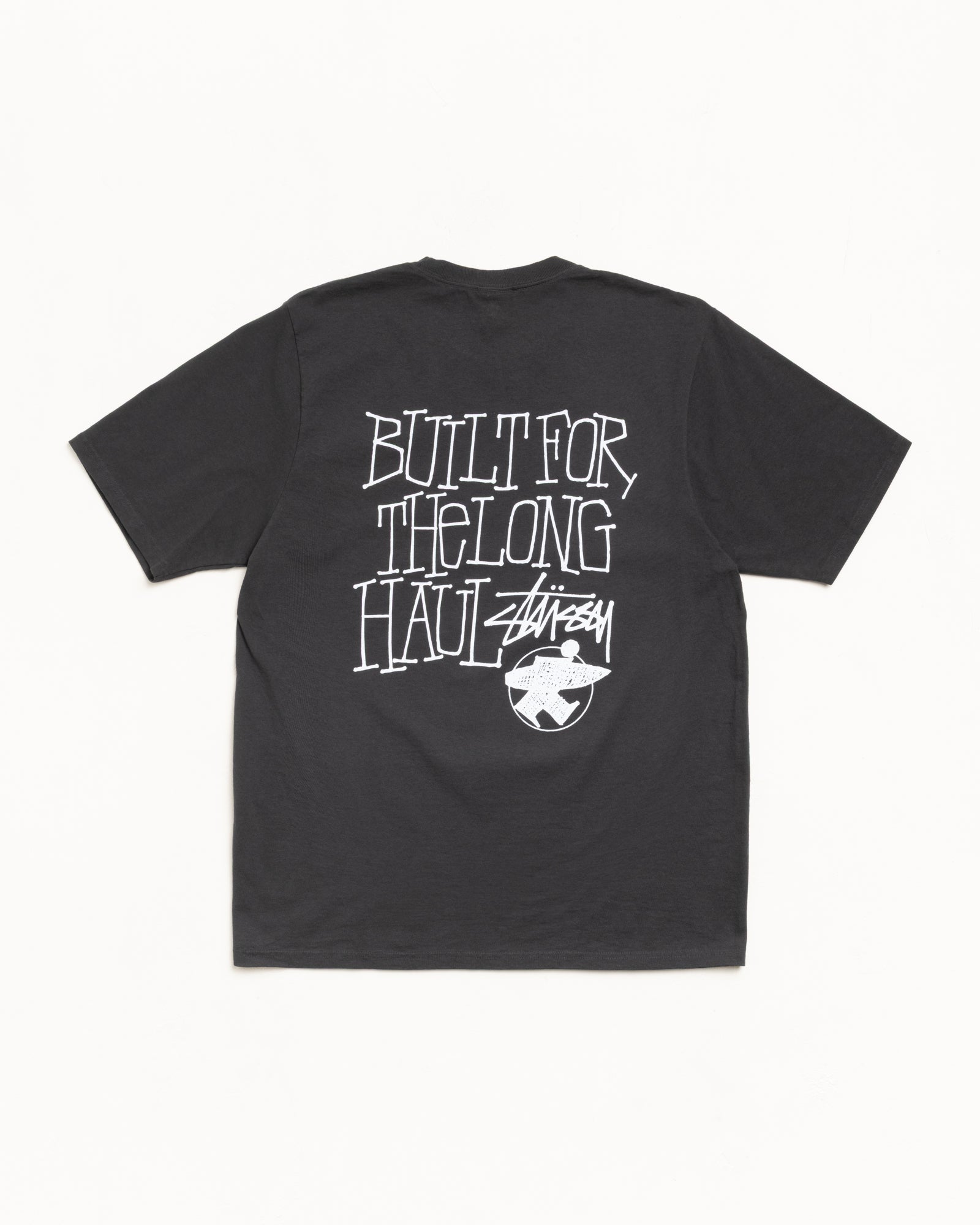 Long Haul Tee Pigment Dyed – Faded Black | Tees | Stüssy Canada