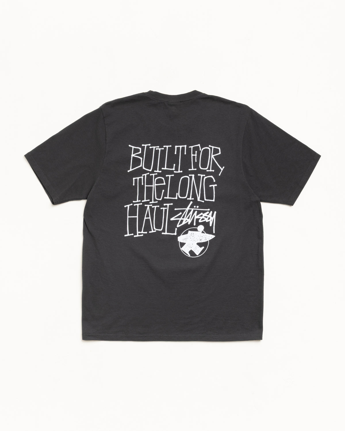 Long Haul Tee Pigment Dyed – Faded Black | Tees | Stüssy Canada