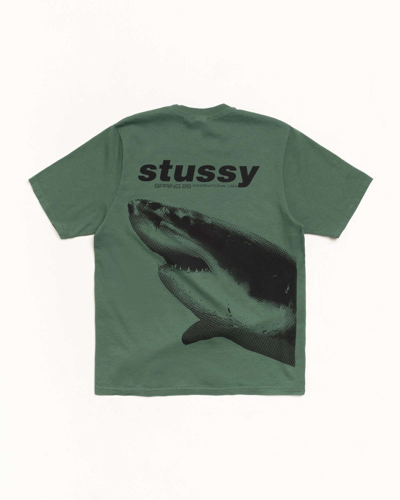 Shark Pig. Dyed Tee Mens Short Sleeve In Pine