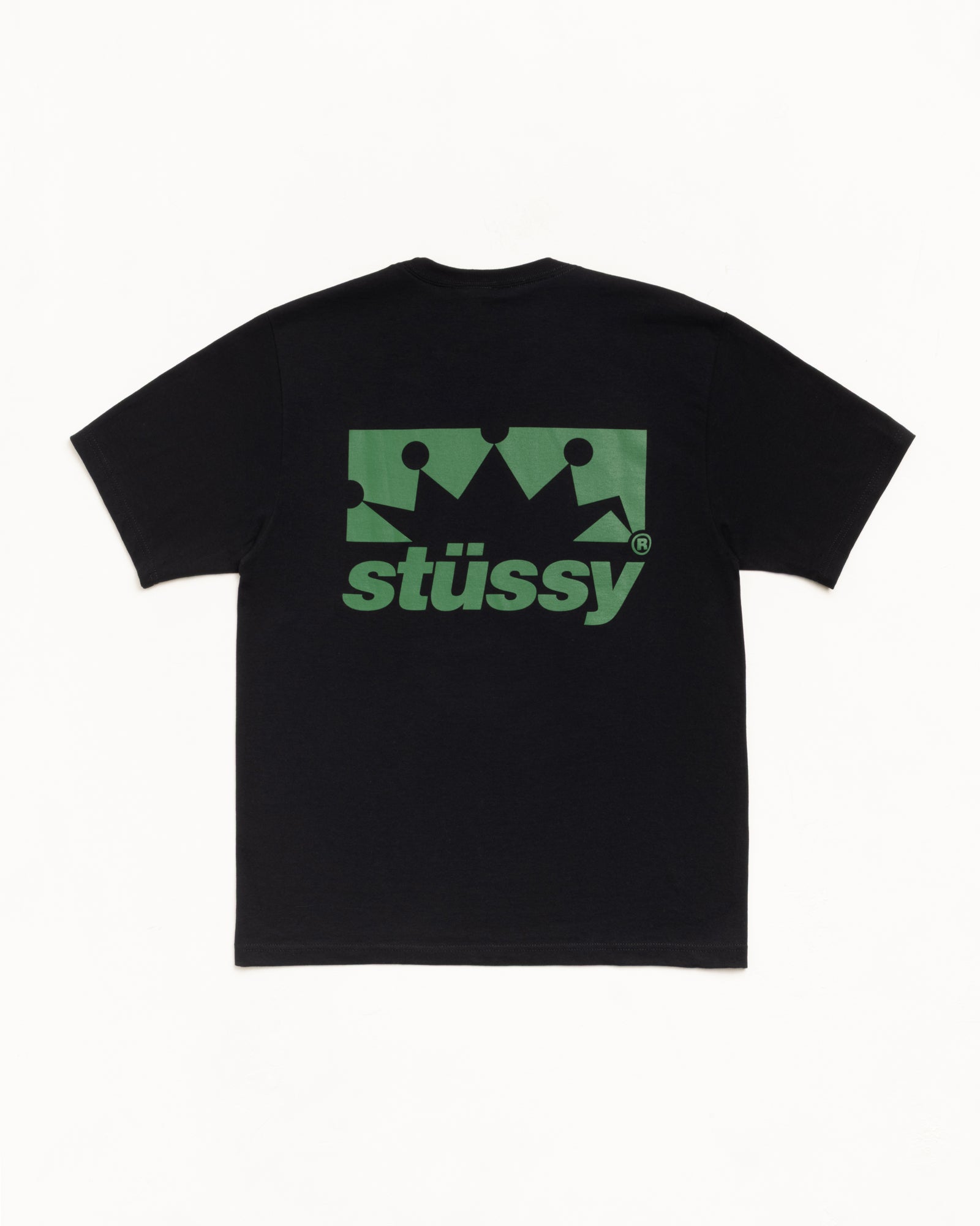 Box Crown Tee – Black | Tees | Stüssy Canada