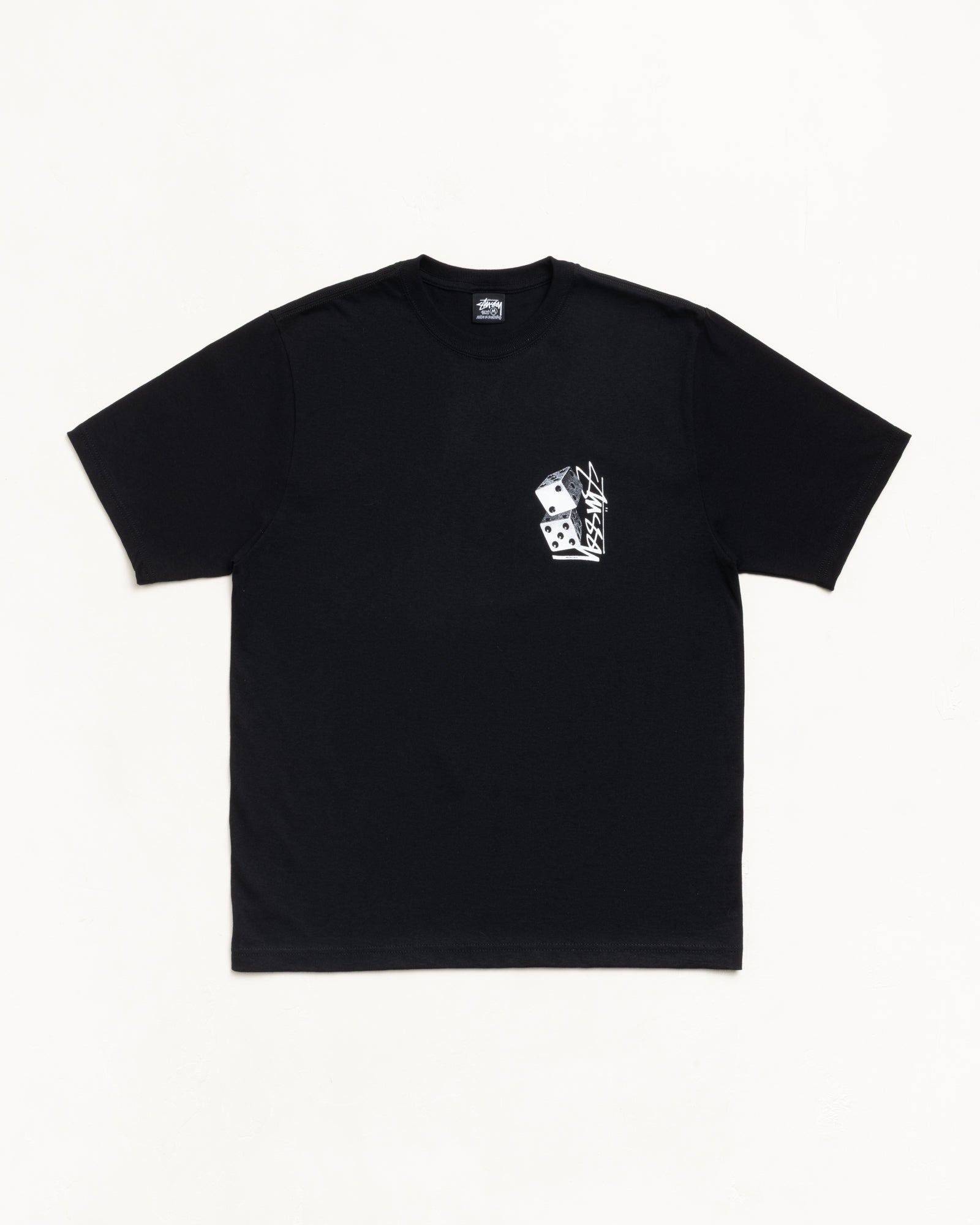 Tall Dice Tee Mens Short Sleeve In Black