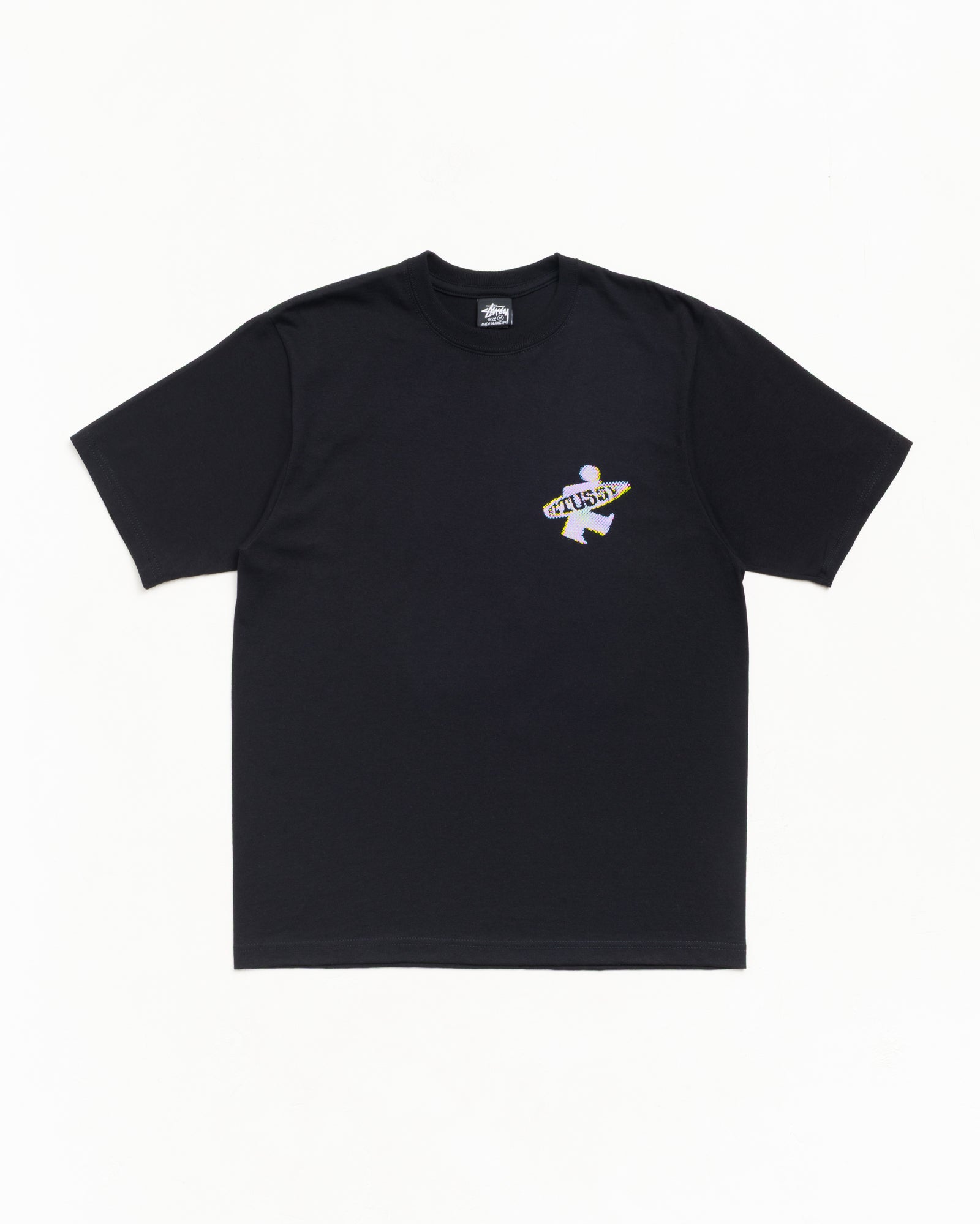 Dot Surf Tee Unisex Short Sleeve In Black
