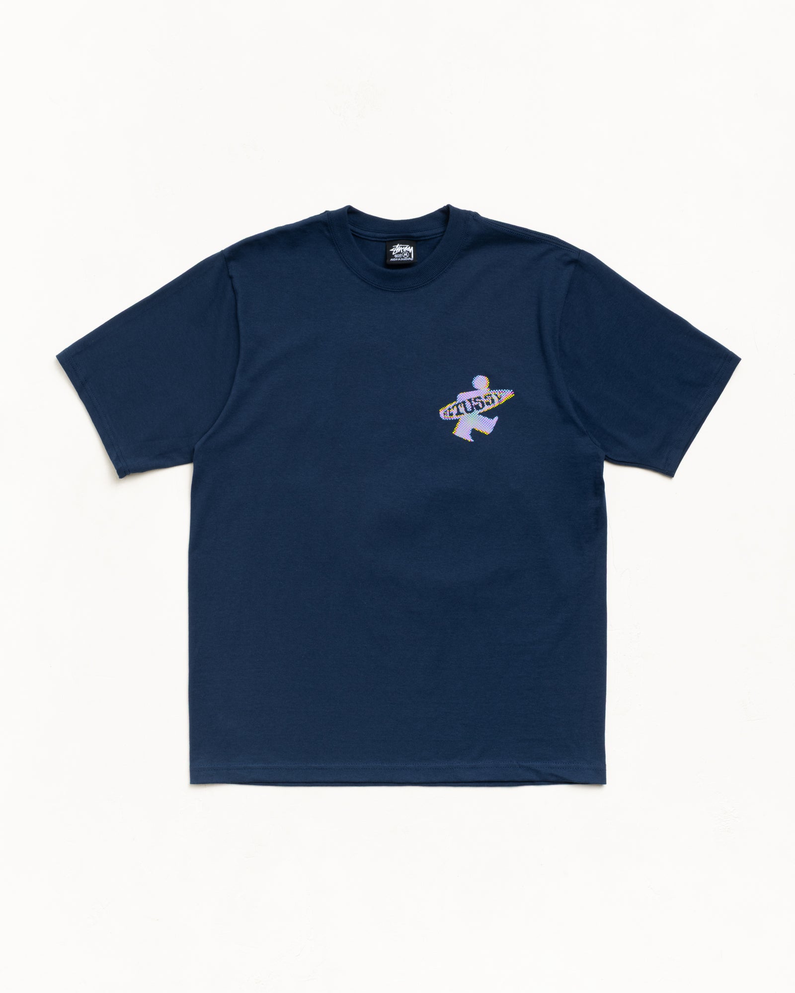 Dot Surf Tee Unisex Short Sleeve In Navy