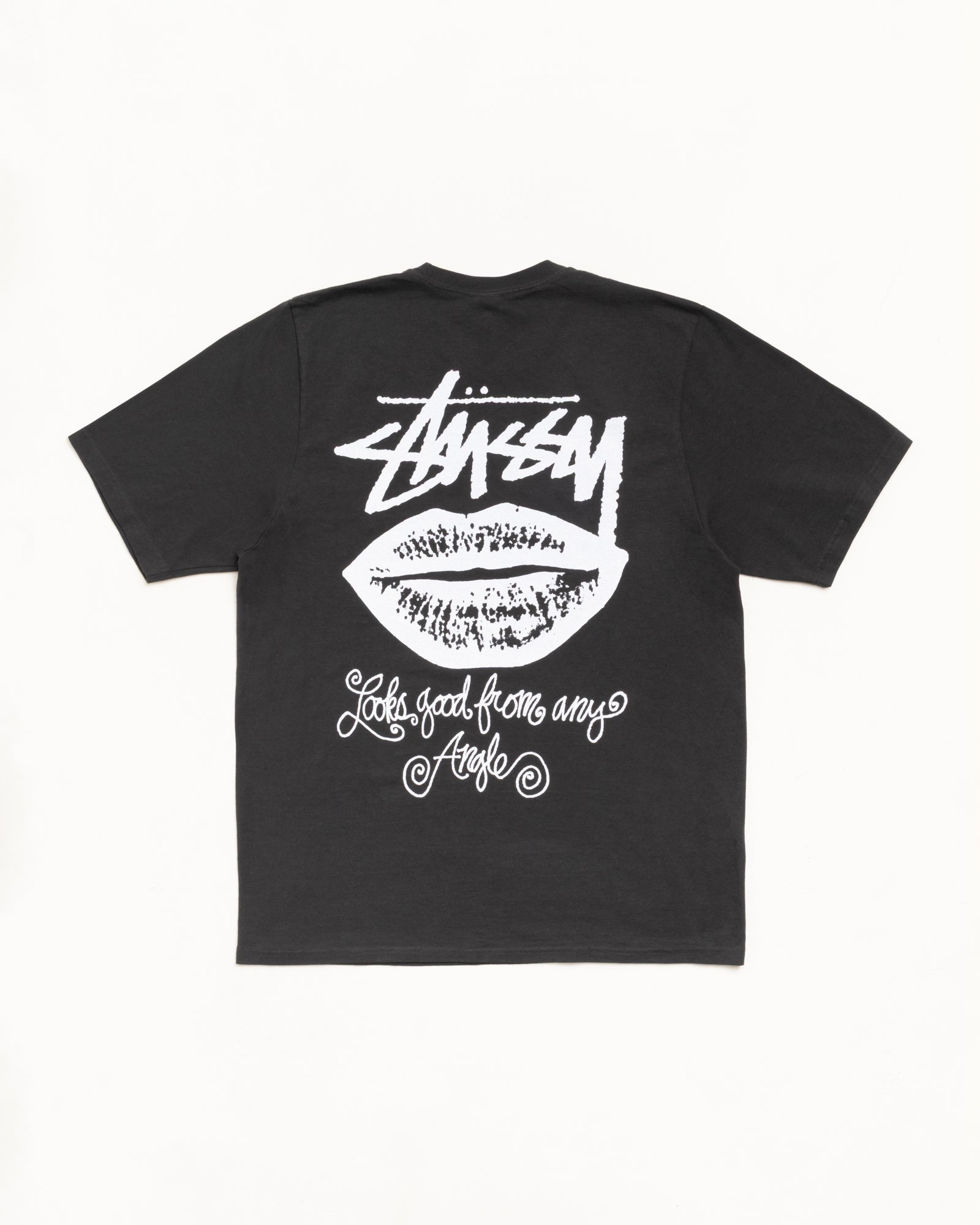 Any Angle Tee Pigment Dyed – Faded Black | Tees | Stüssy Canada
